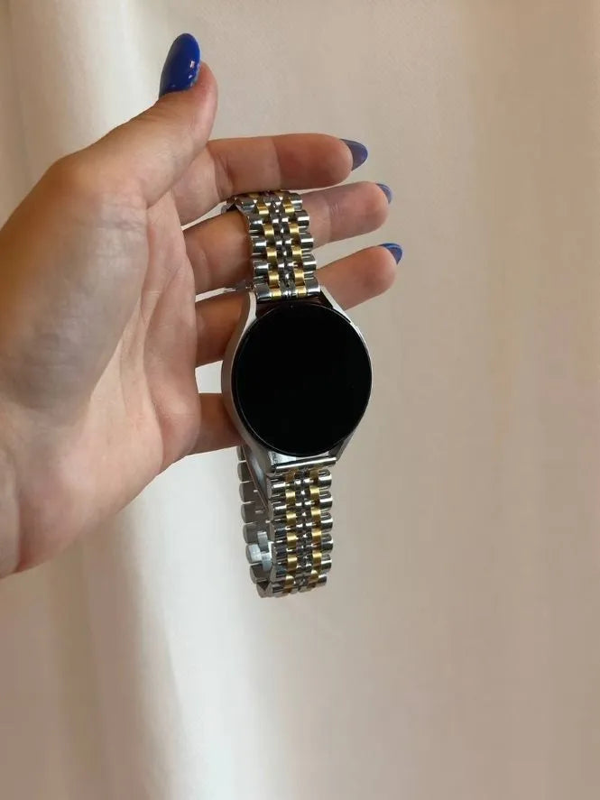 xoxo Wildhearts Xiaomi Amazfit Bip Stahlarmband (Silber/Gold)