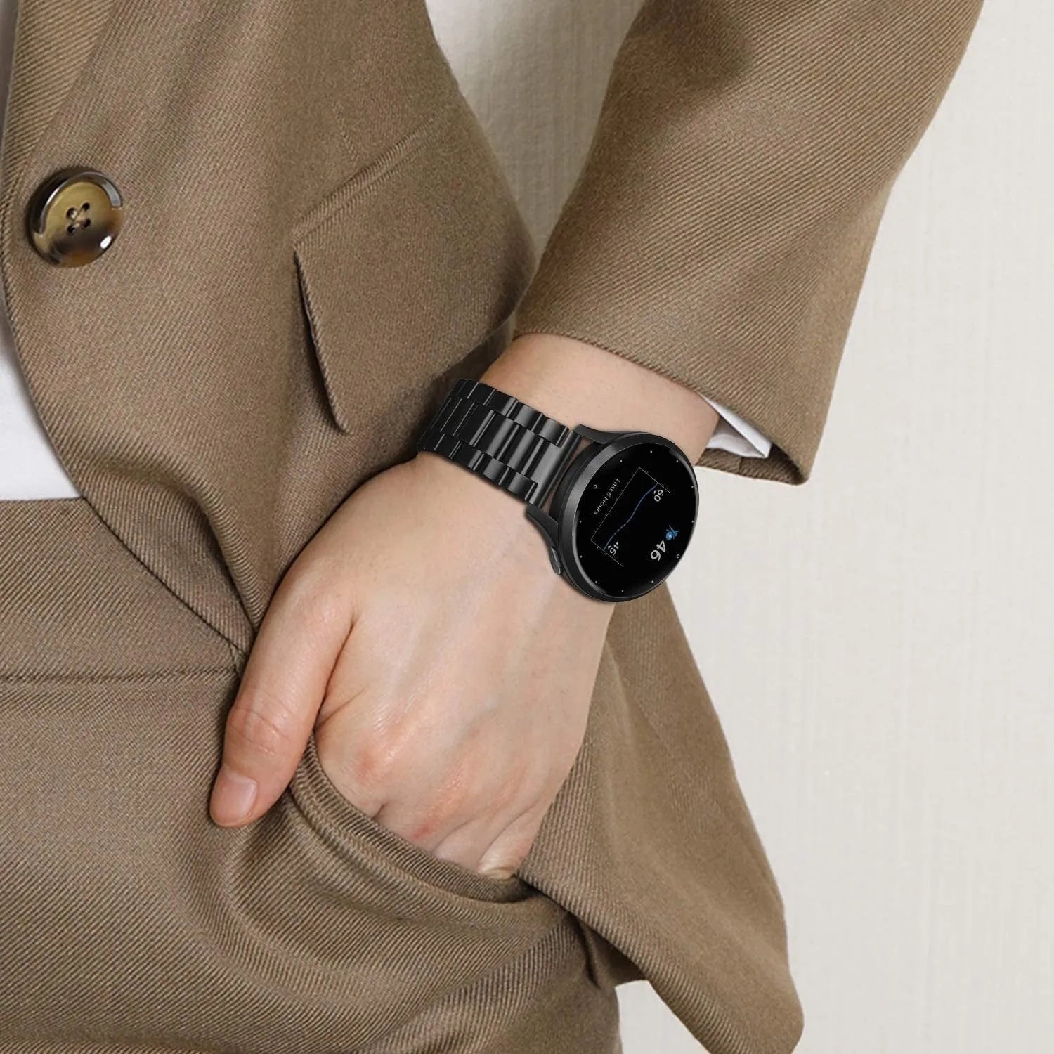 Polar Vantage M Gliederarmband (Schwarz)