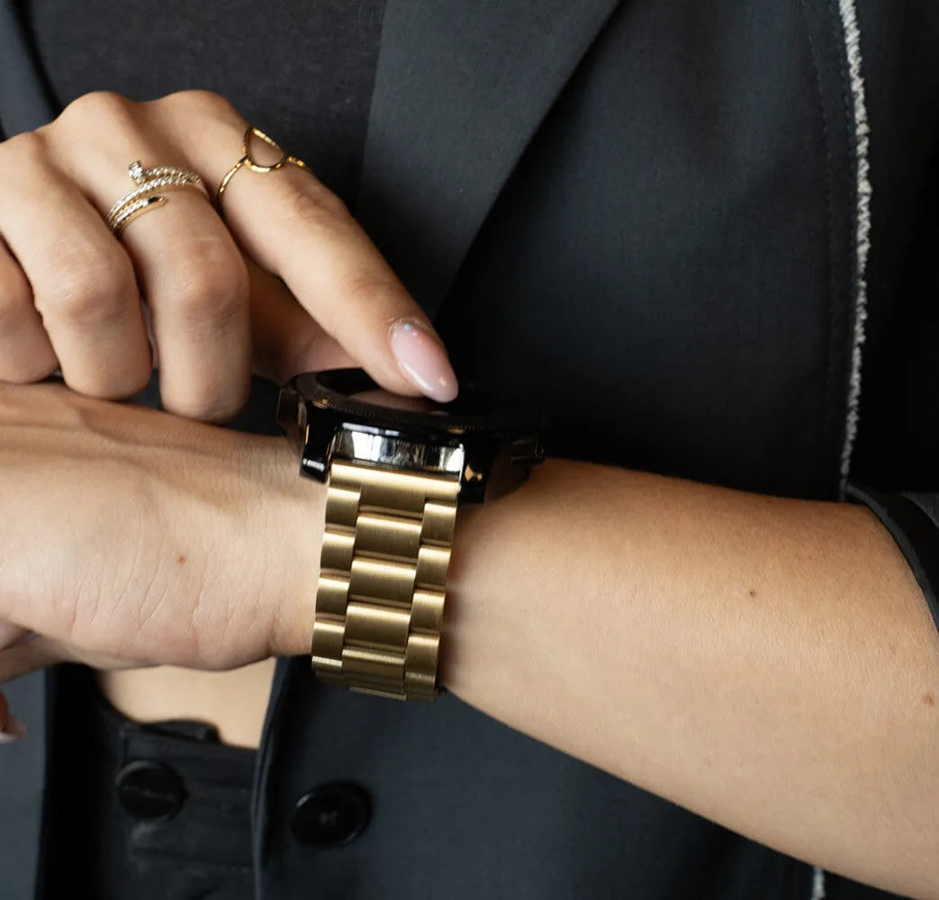 OnePlus Watch 3 - 43mm Stahlarmband (Gold)