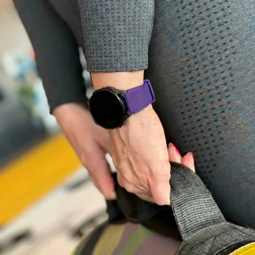 Samsung Galaxy Watch 7 - 40mm Silikonarmband (Violett)