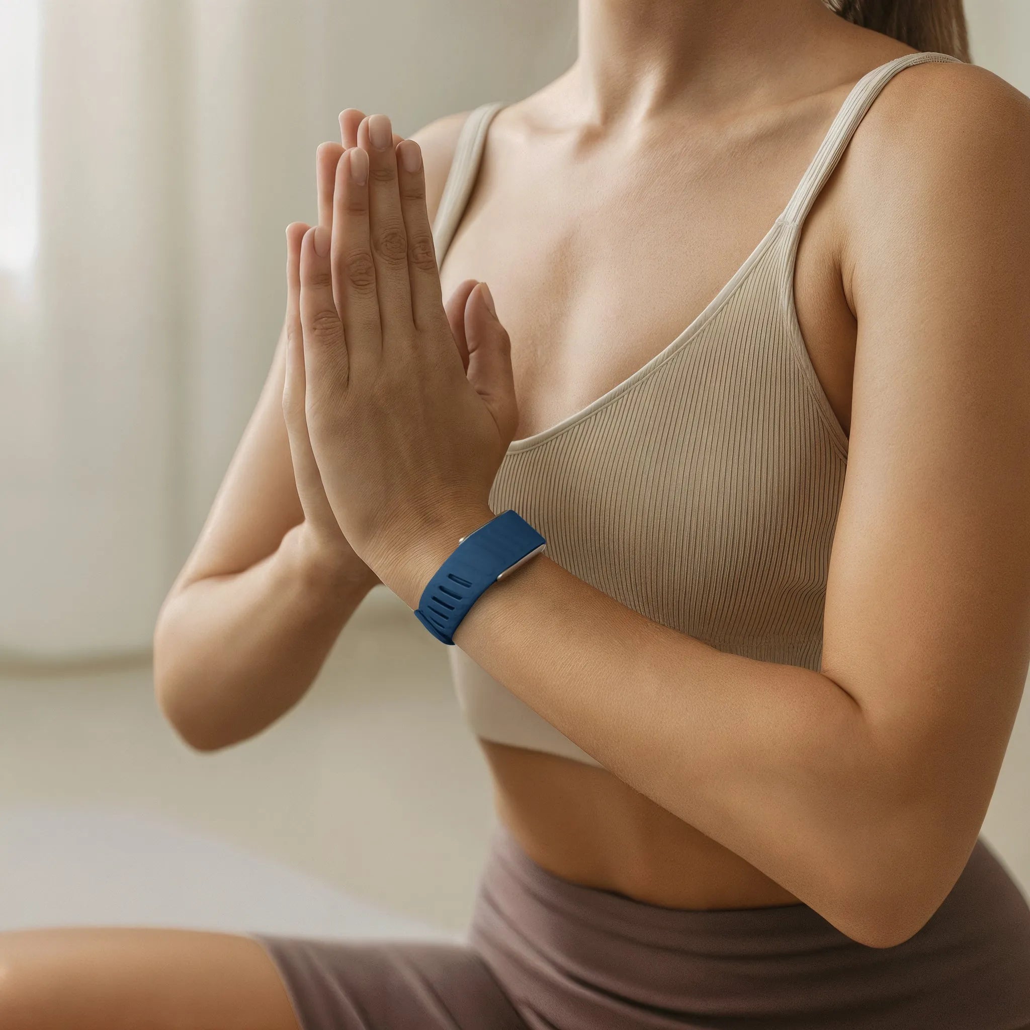 Kompatibel mit Whoop MG Sportarmband (Duo Blau)