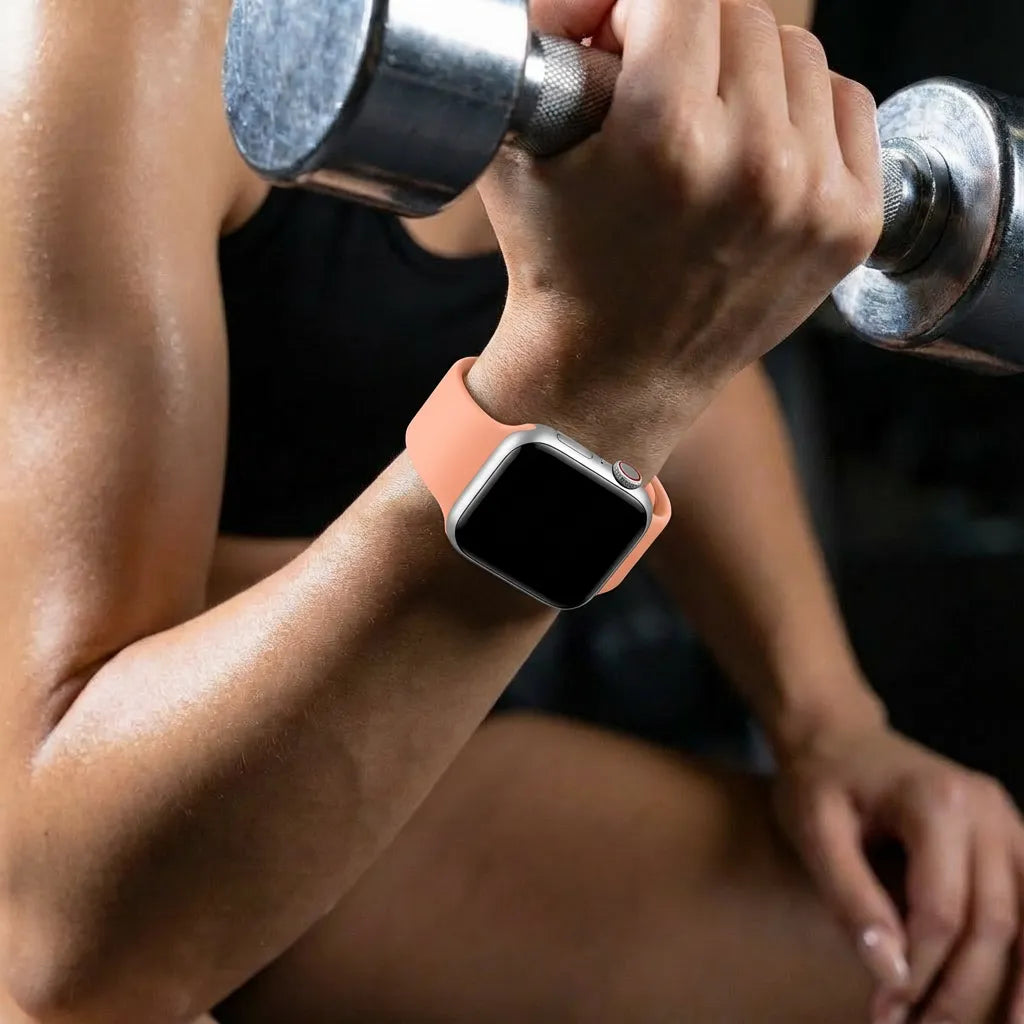 Apple Watch Silikonarmband (Peach) - 38/40/41mm