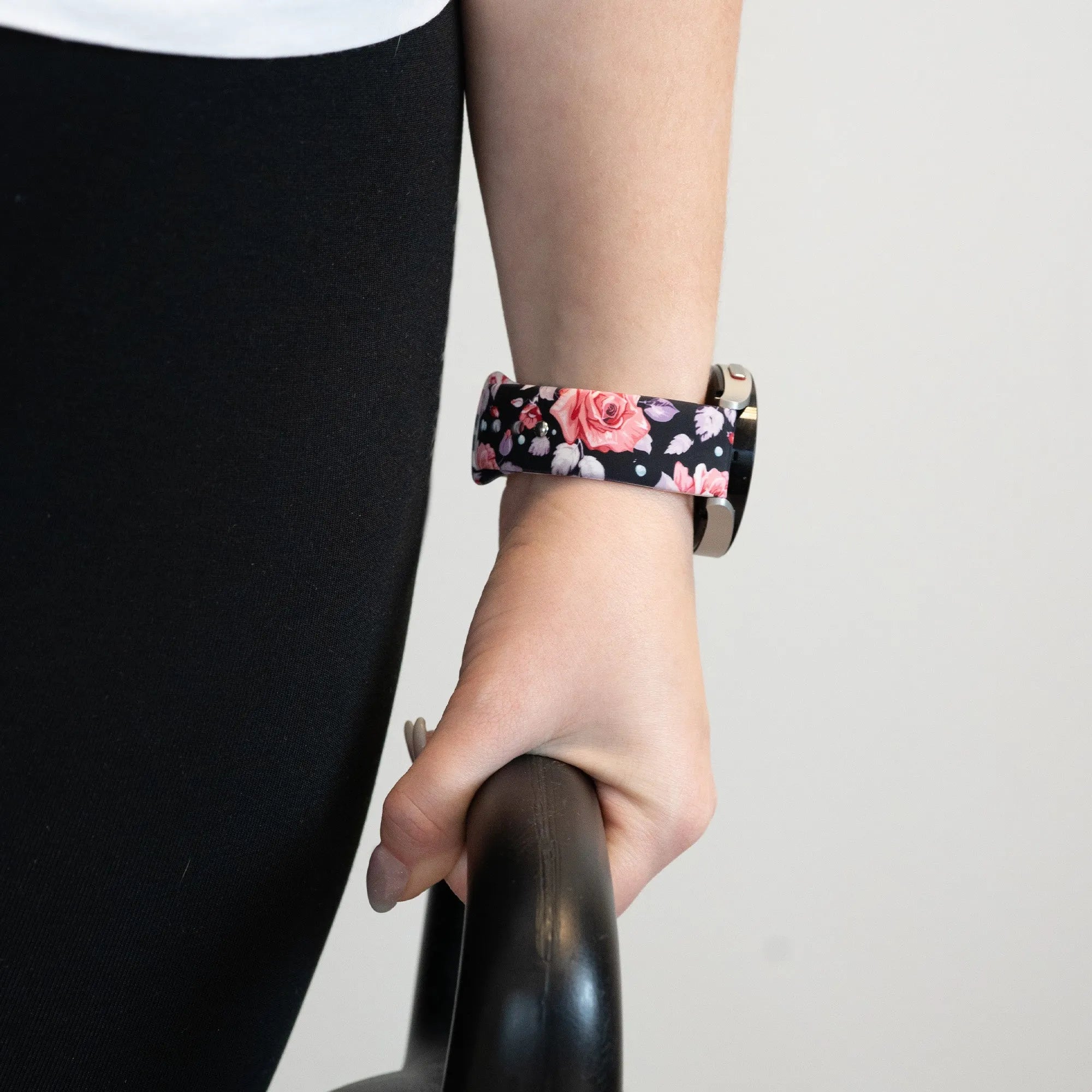 Bandz ICE Fit RT 3.0 - 36mm Silicone Strap 'Flowers'