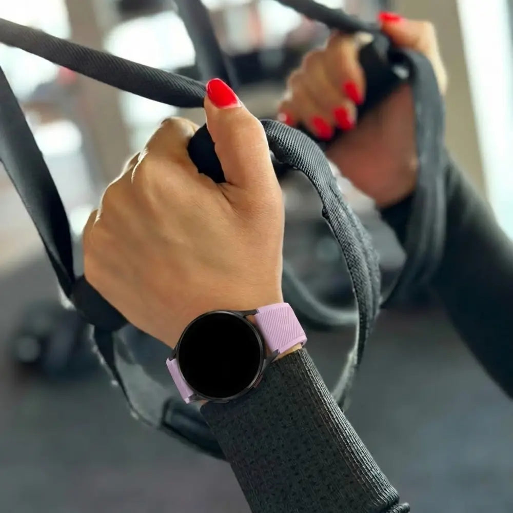 Samsung Galaxy Watch 7 - 40mm Silikonarmband (Flieder)