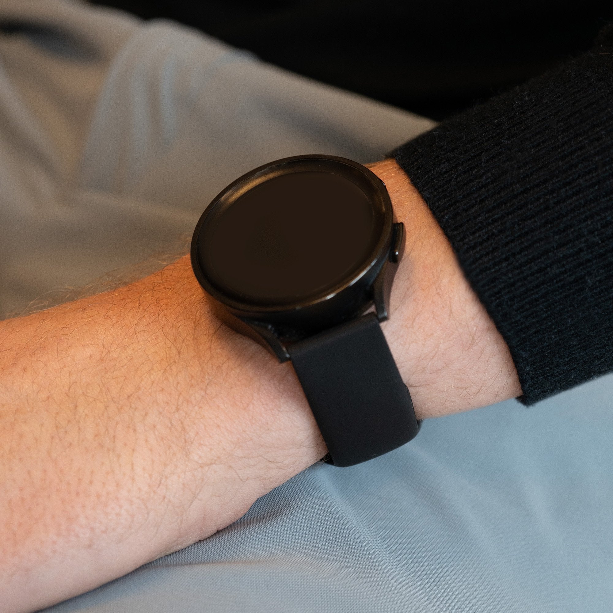 Bandz Huawei Watch GT 5 - 46mm Sportarmband 'Deluxe' (Schwarz)