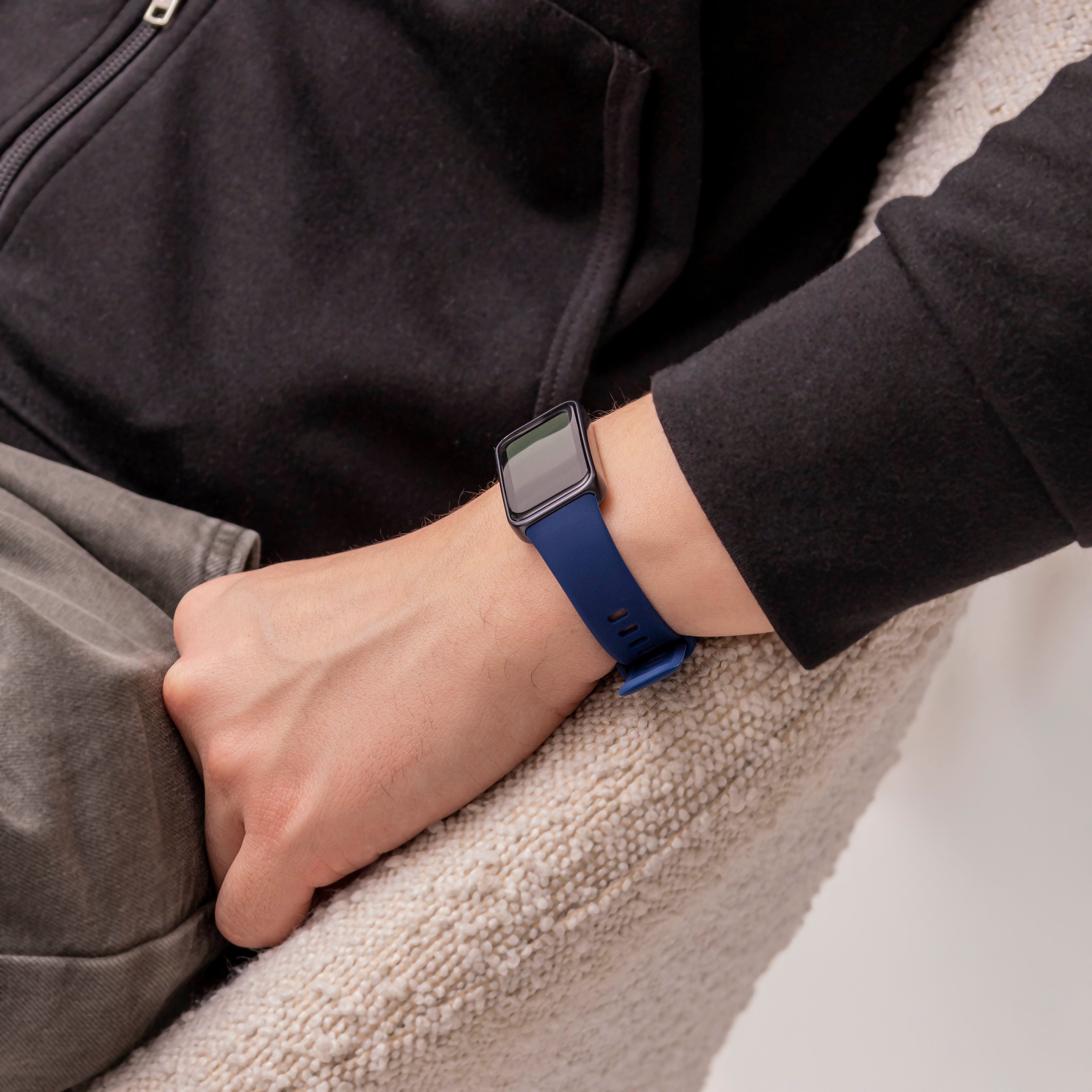Huawei Band 9 Classic Silikonarmband (Dunkelblau)