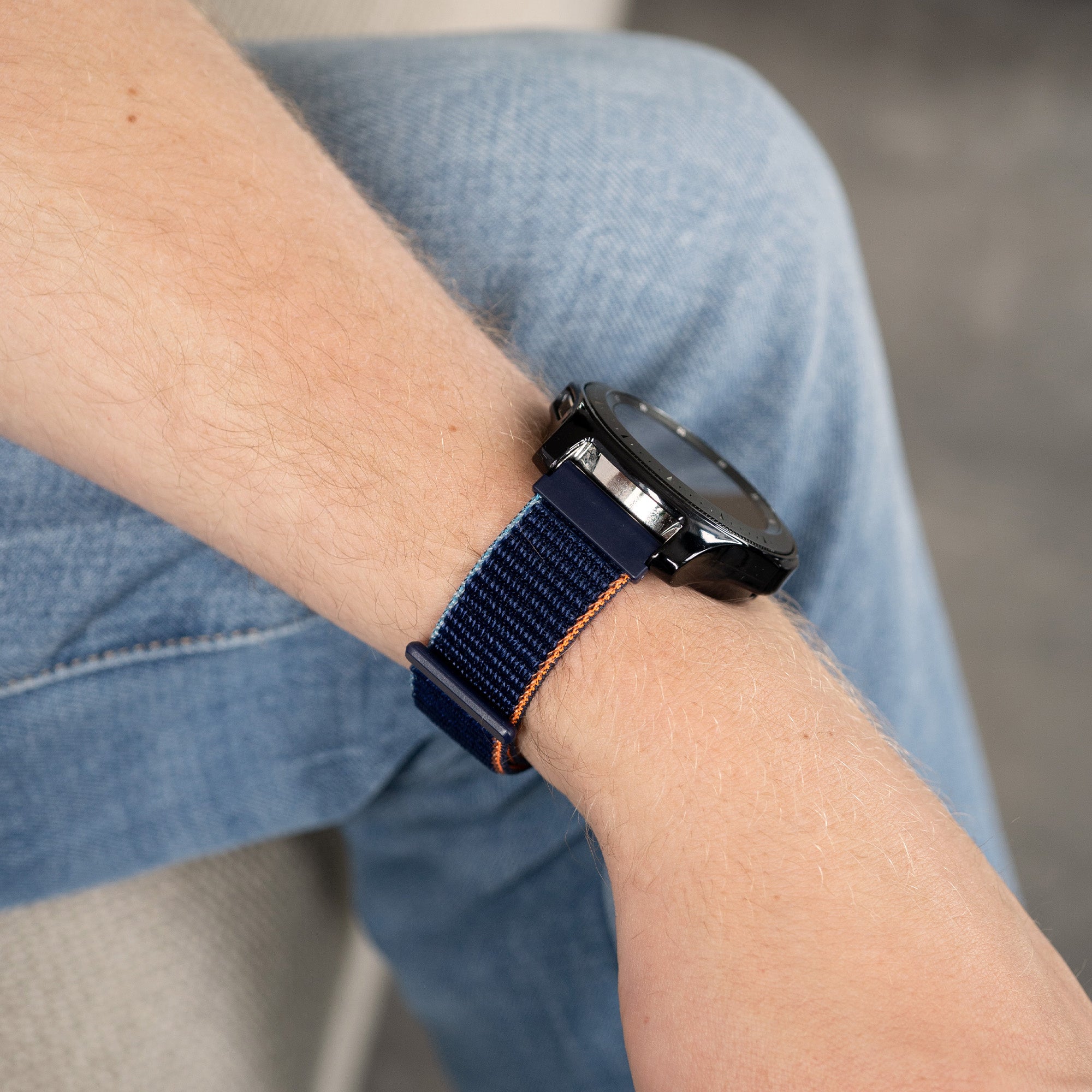Amazfit Bip 5 Nylon Strap (Navy Blue)