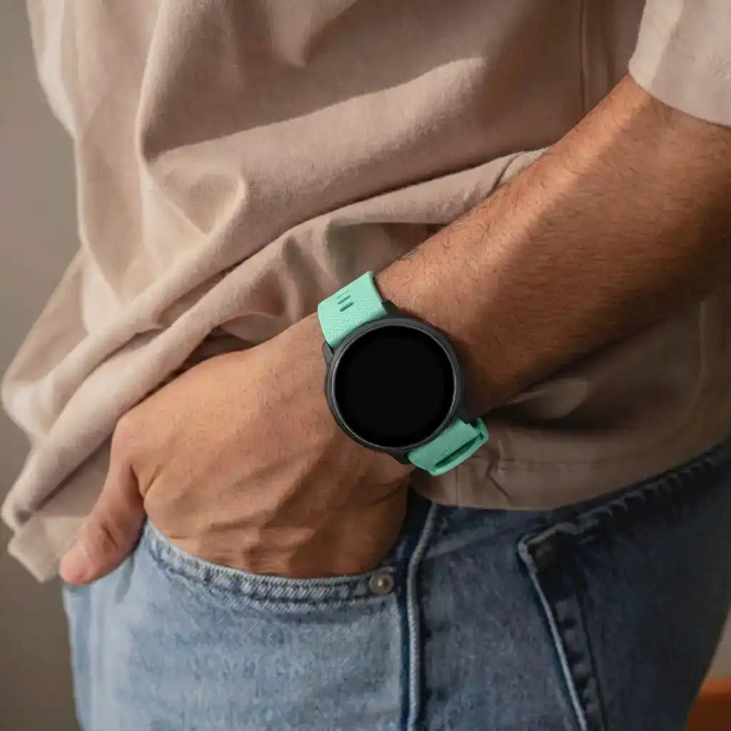 Samsung Galaxy Watch 4 40mm Luxus-Silikonarmband (Aqua)