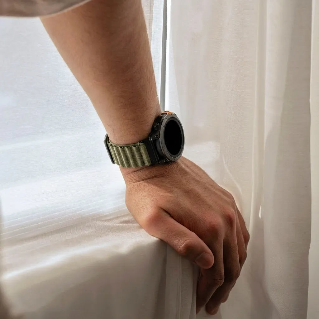 Garmin Approach S70 - 47mm Alpine Armband (Olivgrün)