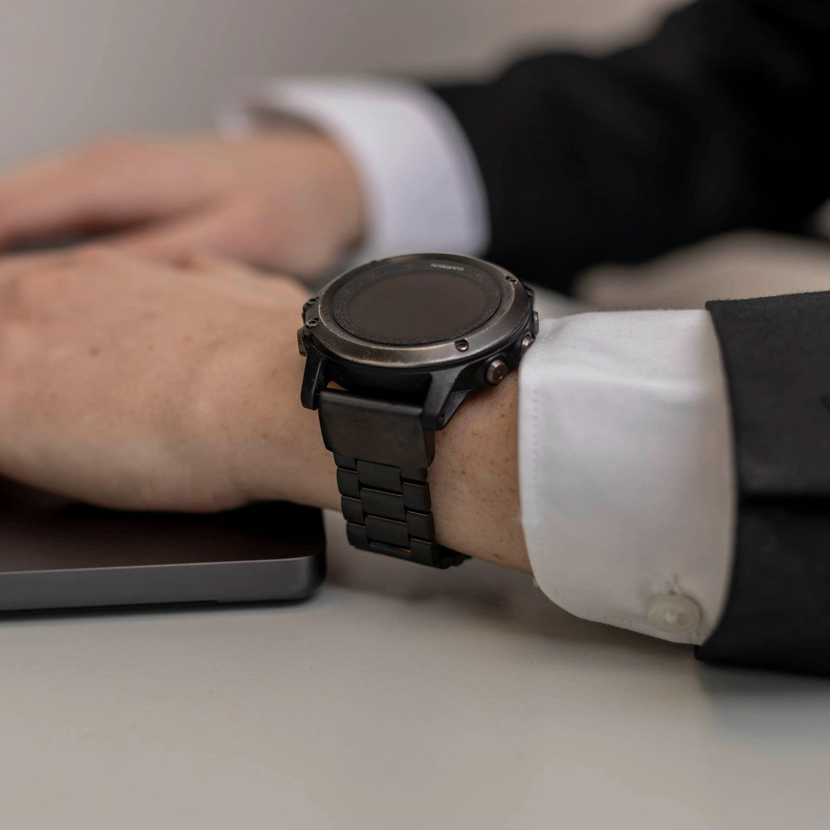 Steel Strap, black, lifestyle photo