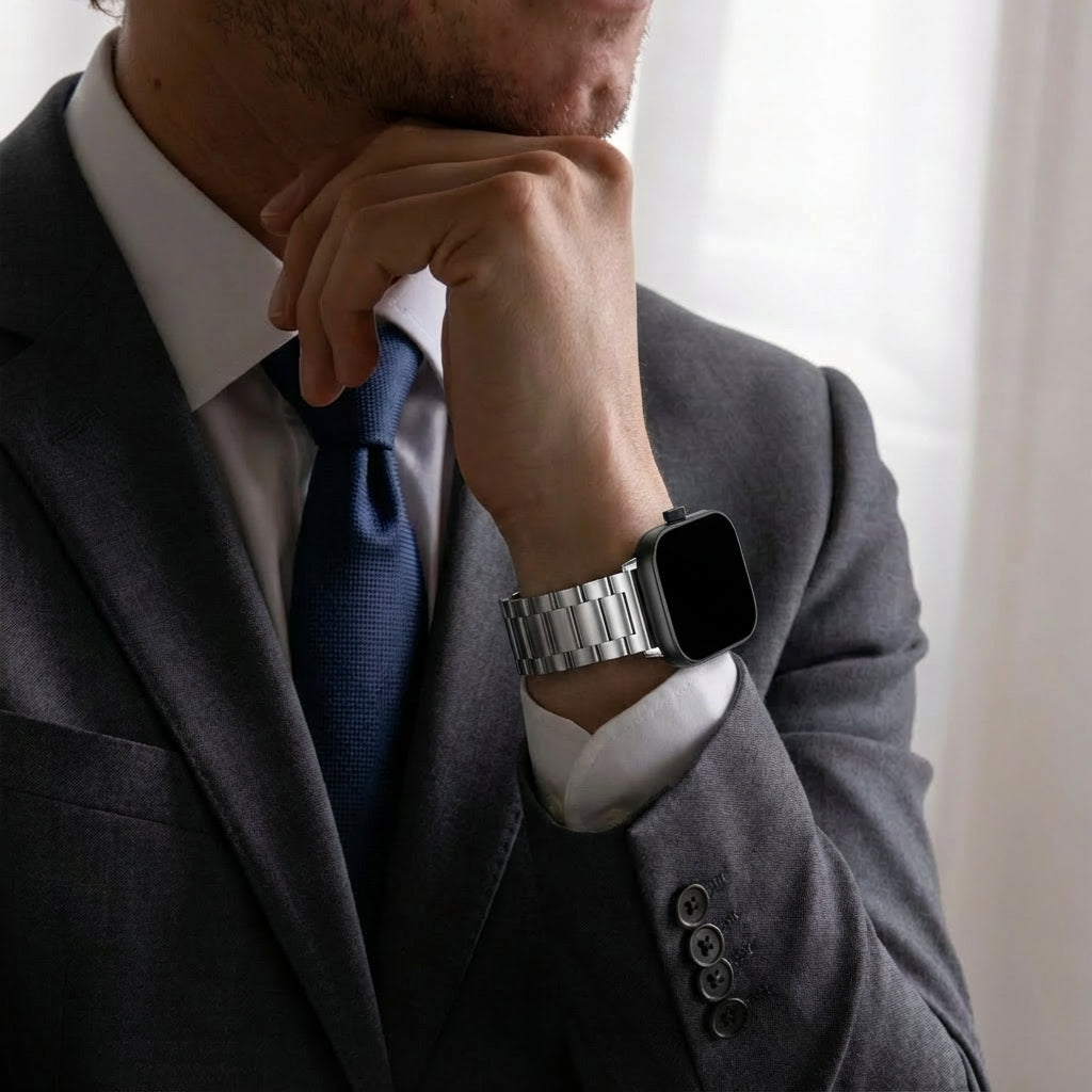 Huawei Watch Fit 3 Stahlarmband (Silber)