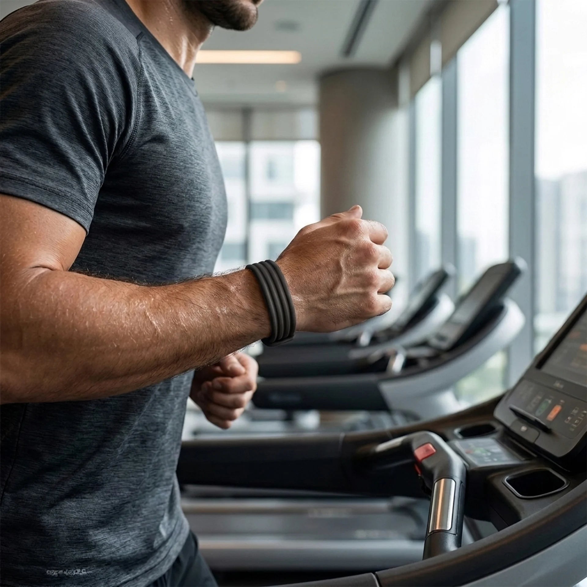 Fitbit Air Classic Silikonarmband (Schwarz)