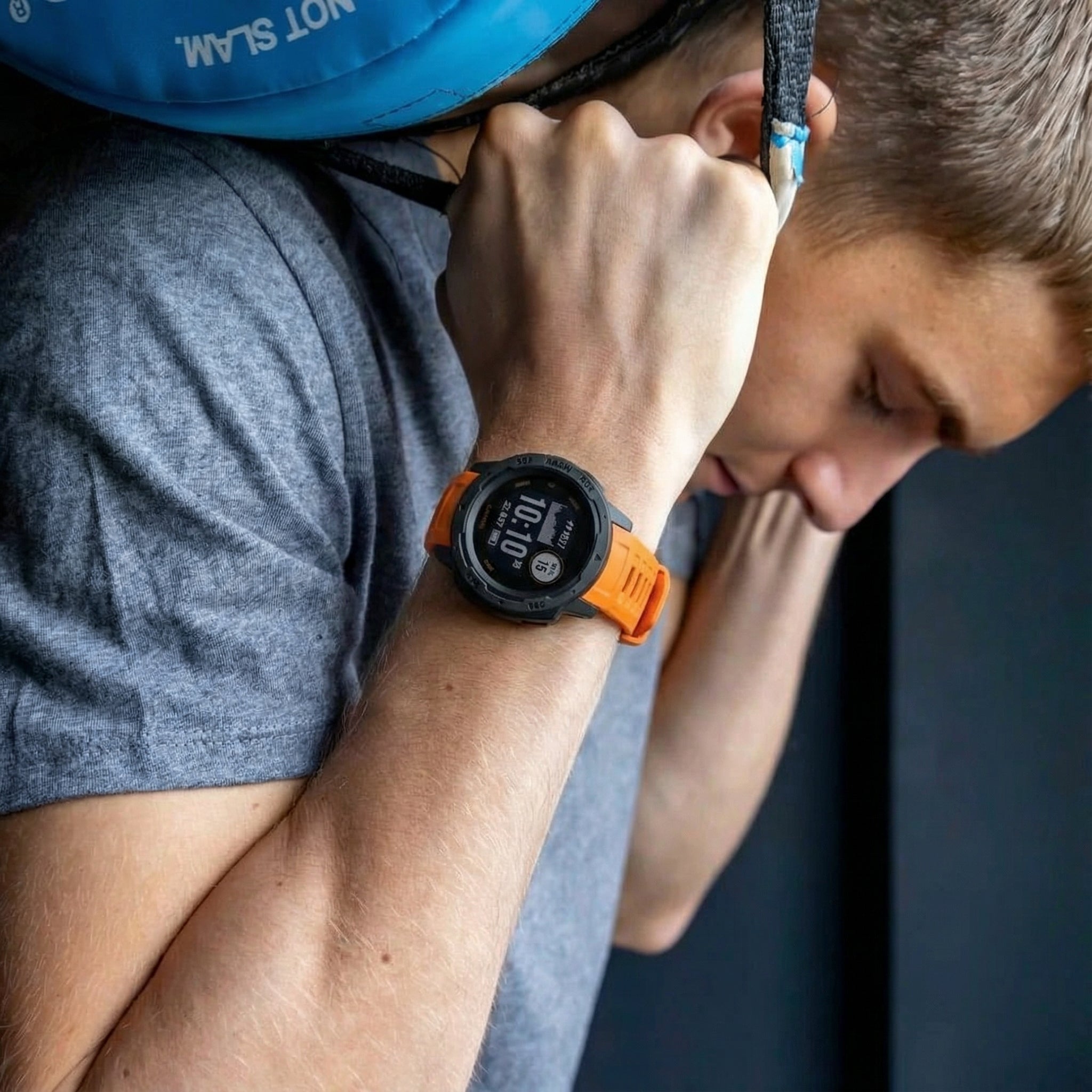 Garmin Instinct 1/2 Silikonarmband (Orange)