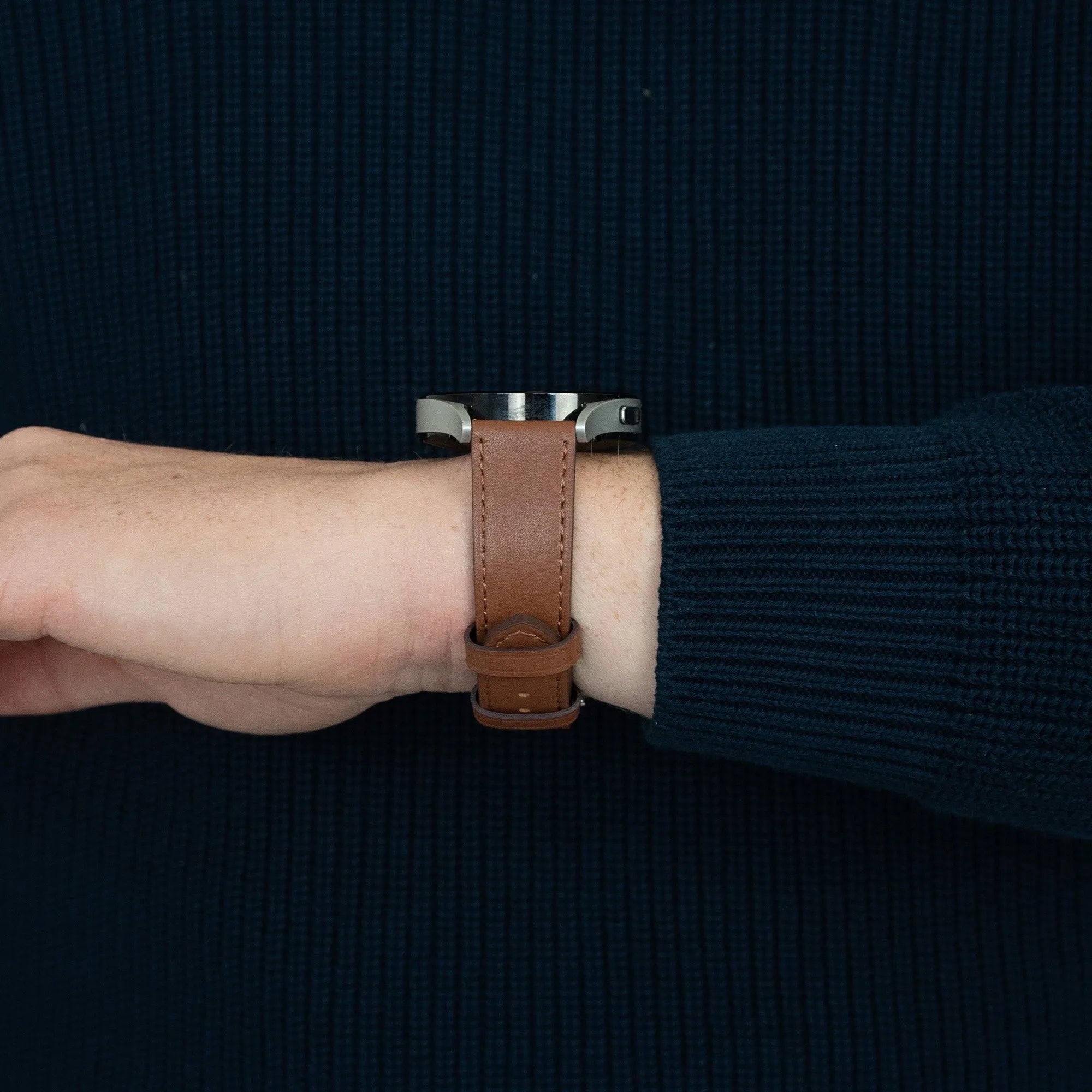 Bandz Suunto Race (S) Leather Strap 'Deluxe' (Brown)