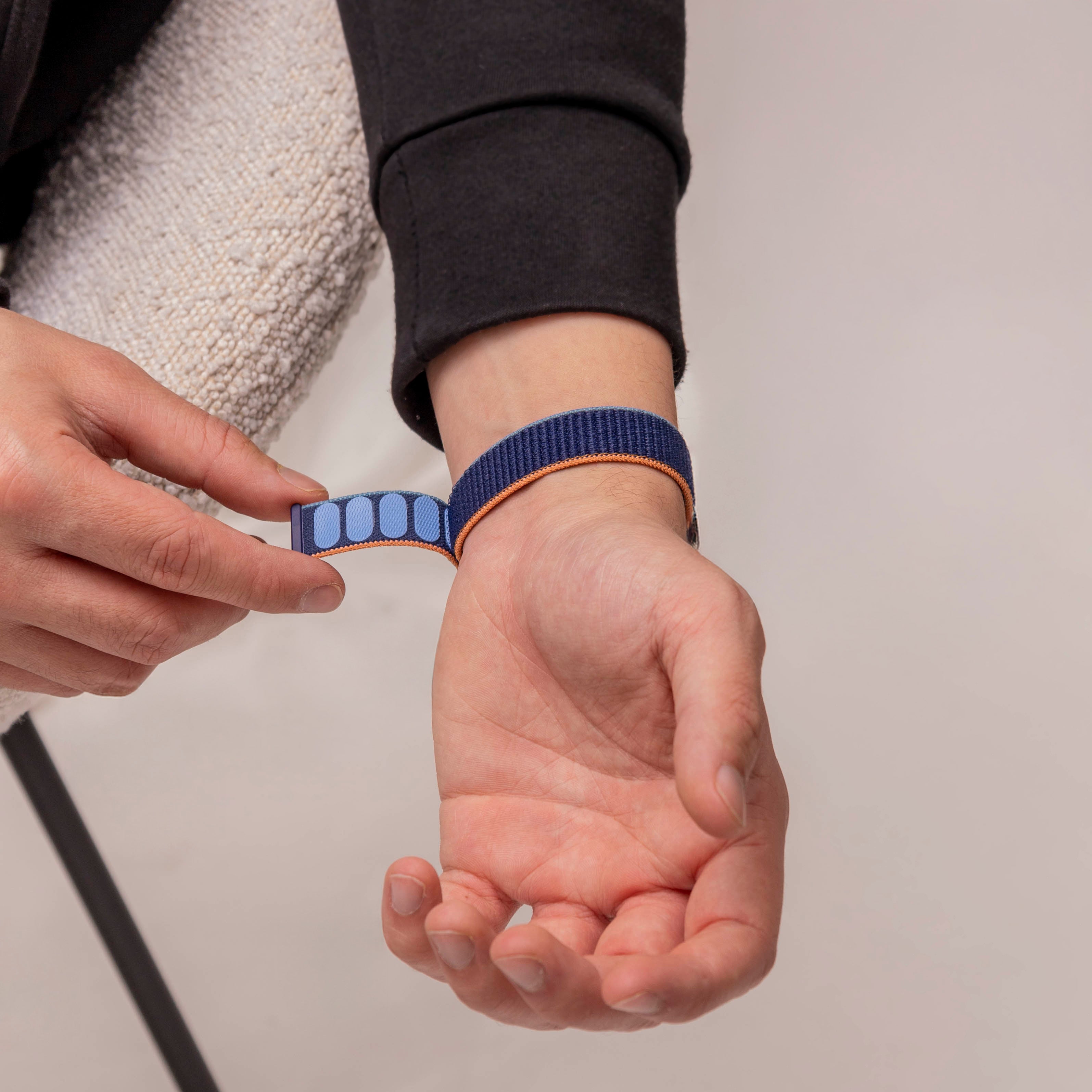 Huawei Band 8 Nylonarmband (Dunkelblau)