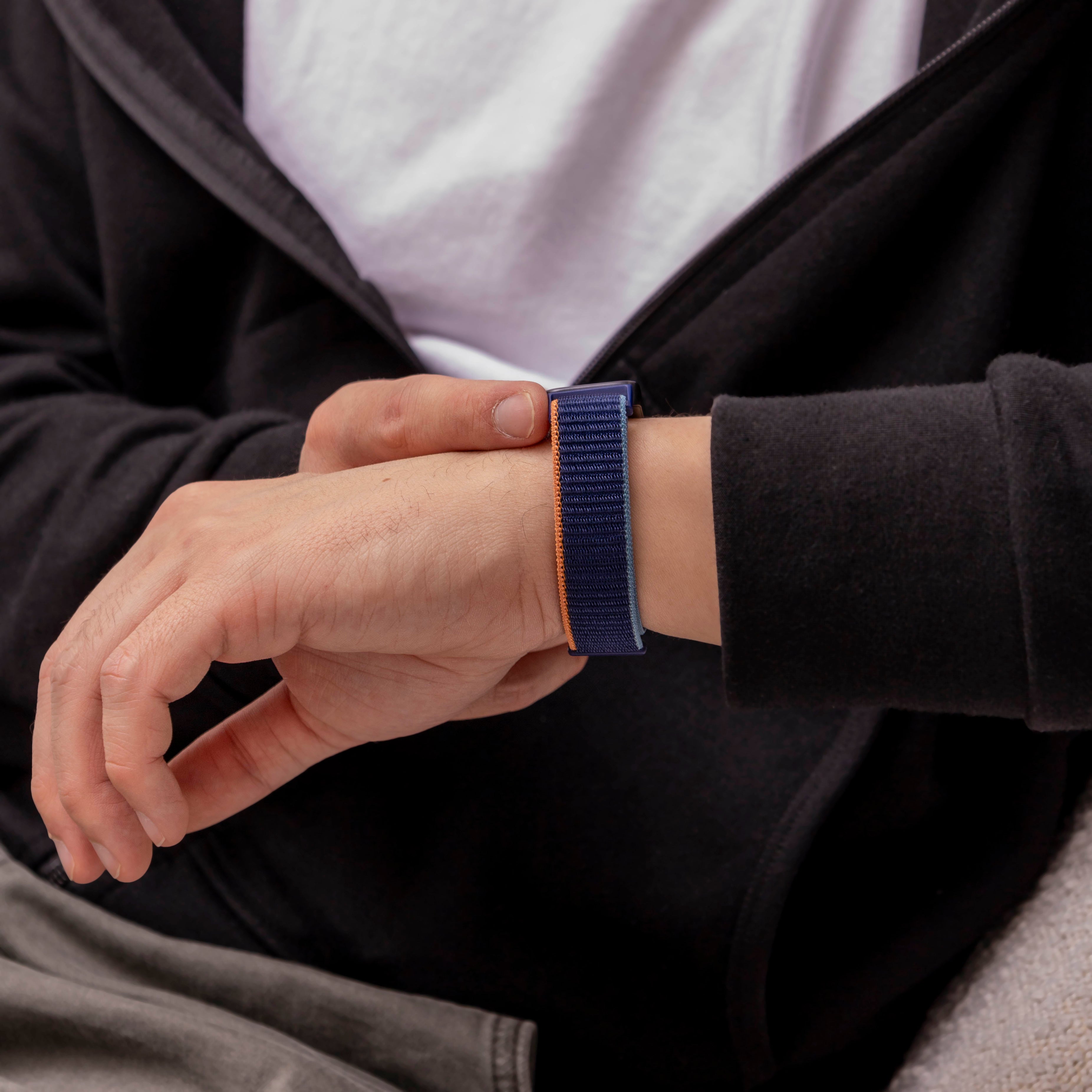 Huawei Band 8 Nylonarmband (Dunkelblau)