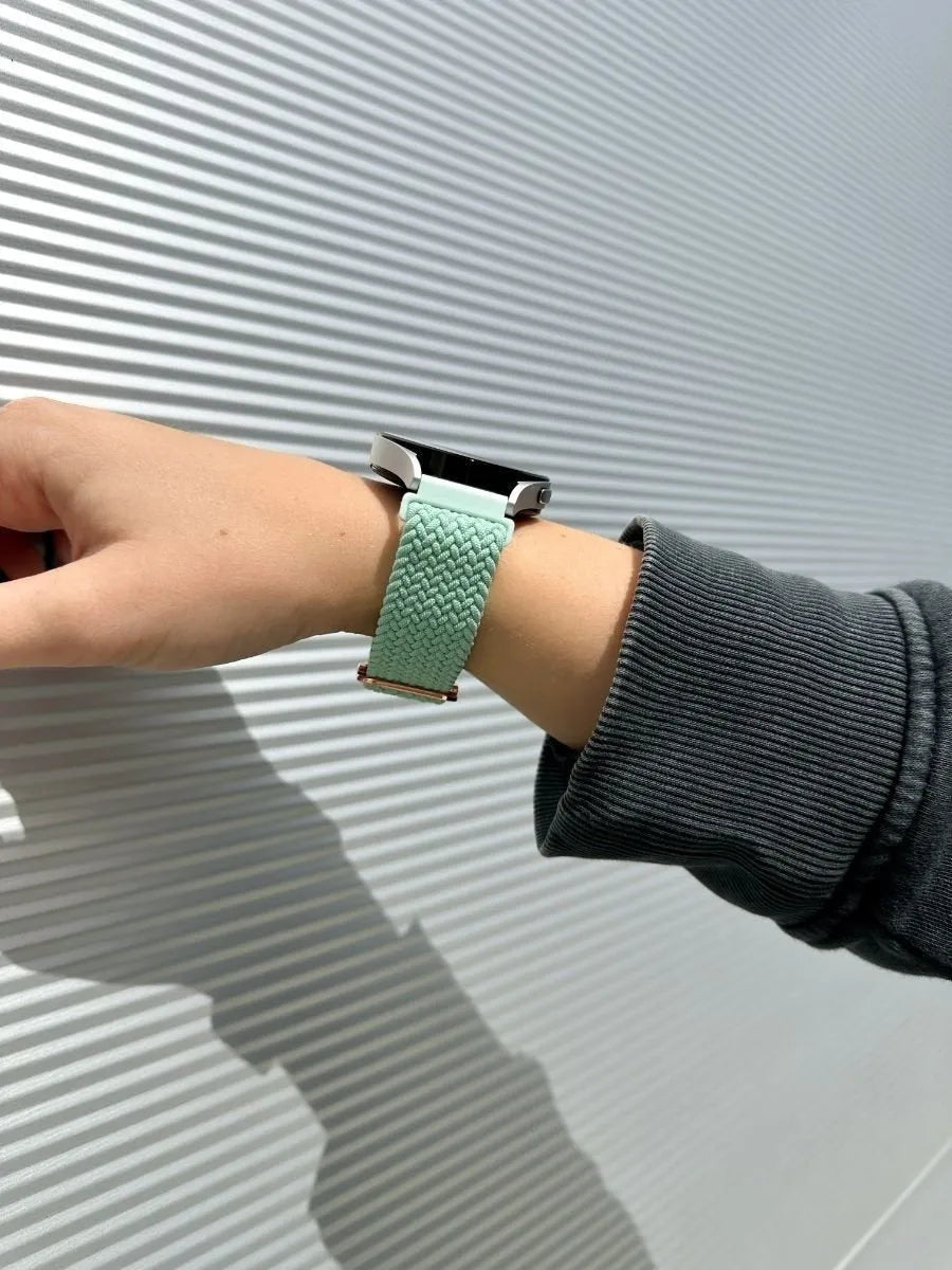 Suunto 9 Peak Verstellbar geflochtenes Armband (Türkis)