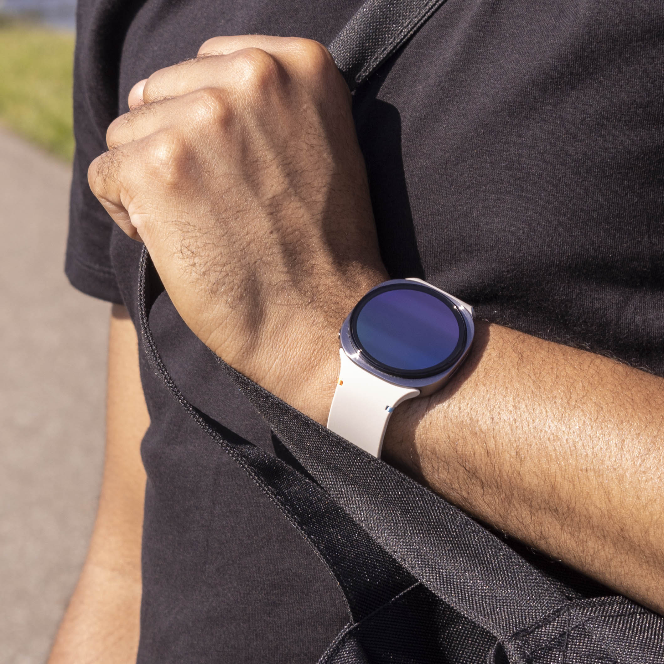 Samsung Galaxy Watch 8 - 44mm Silikonarmband (Polarstern)