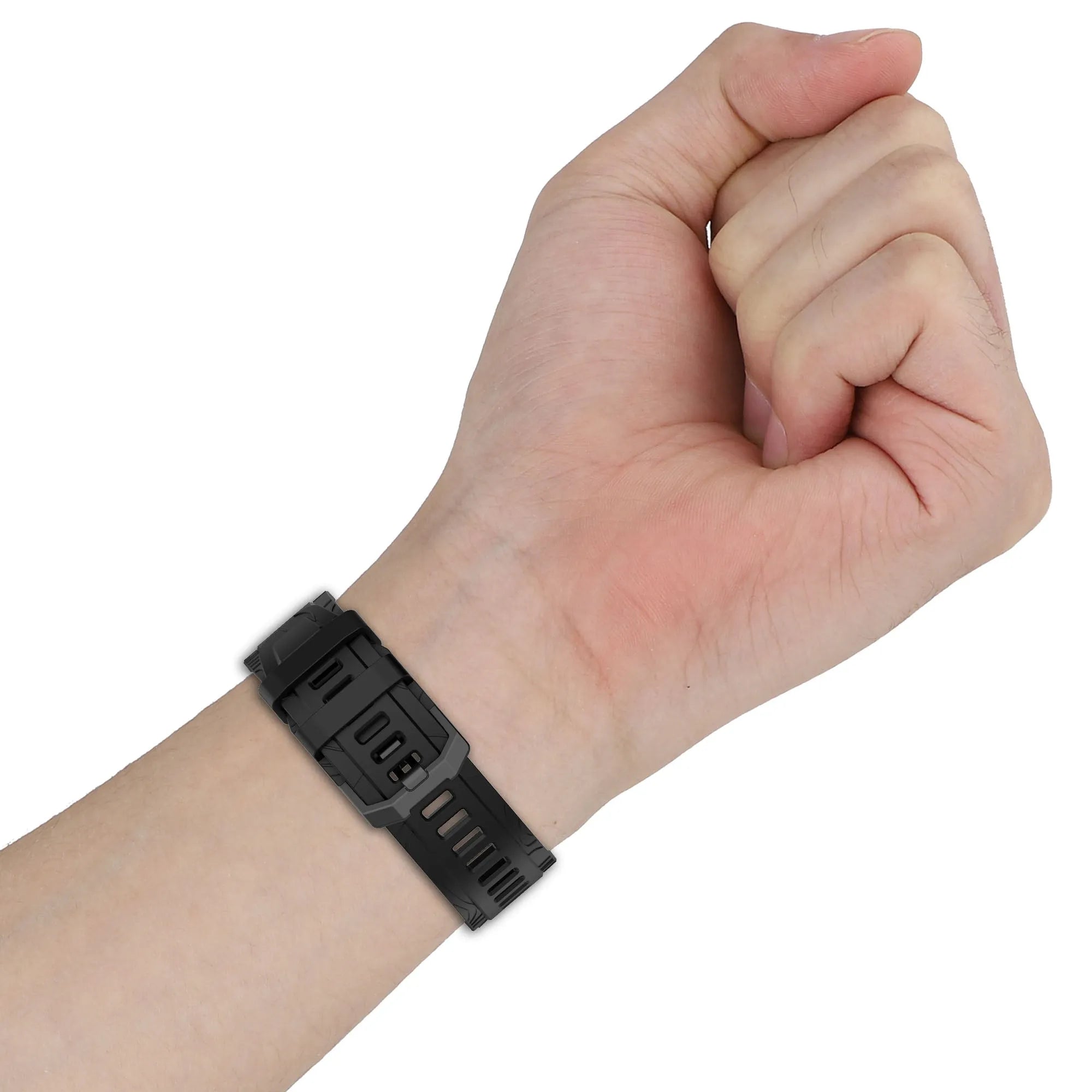Amazfit T-Rex 3 Silikonarmband (Schwarz)