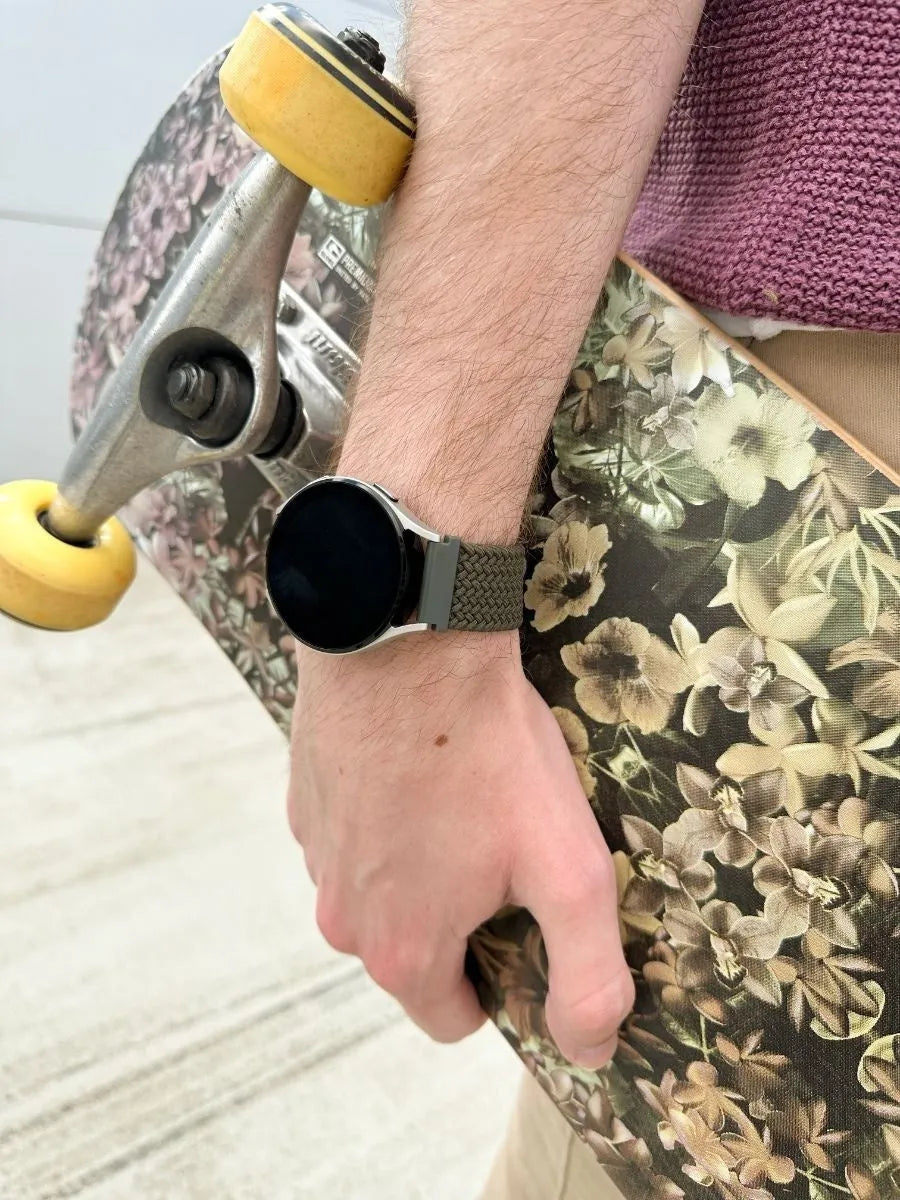 Amazfit Bip 6 verstellbares gewebtes Band (Grün)