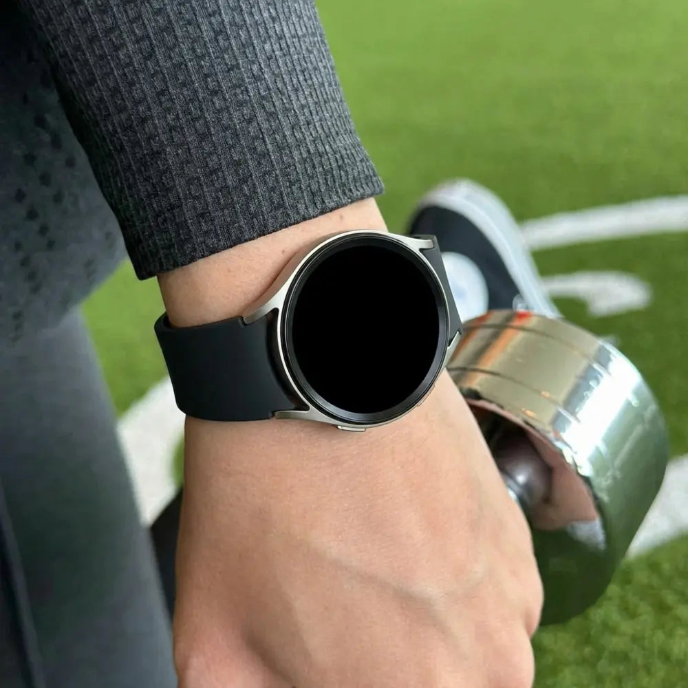 Bandz Huawei Watch GT 3 Pro 43mm Sport Strap 'Easy Fit' (Black)