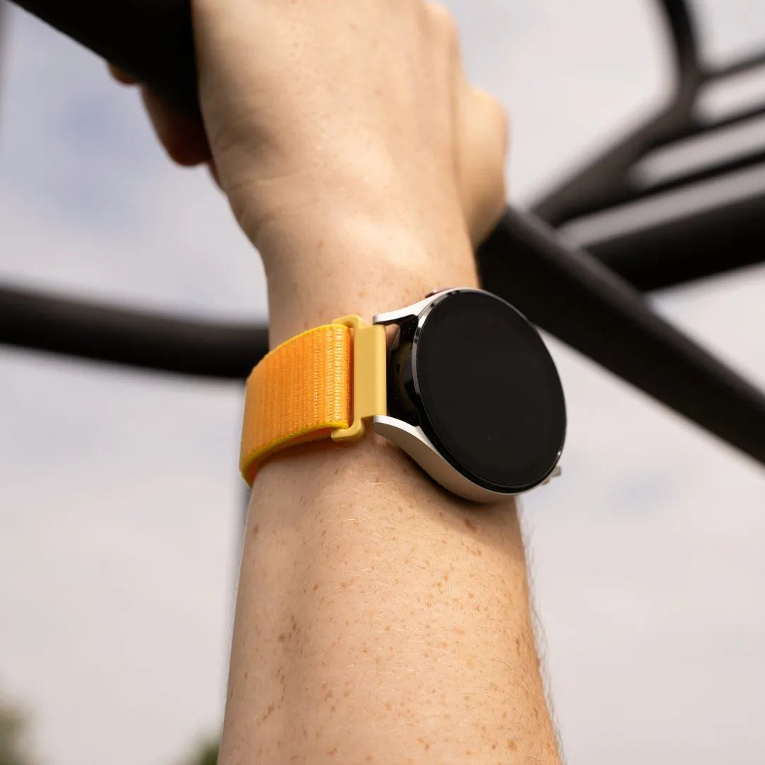 Coros Pace 3 Nylonarmband (Hell Gelb)