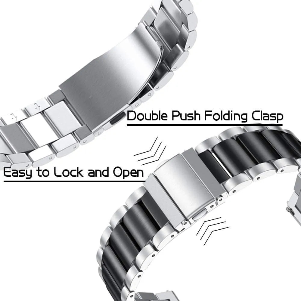 Steel Strap, silver/black, promotional banner