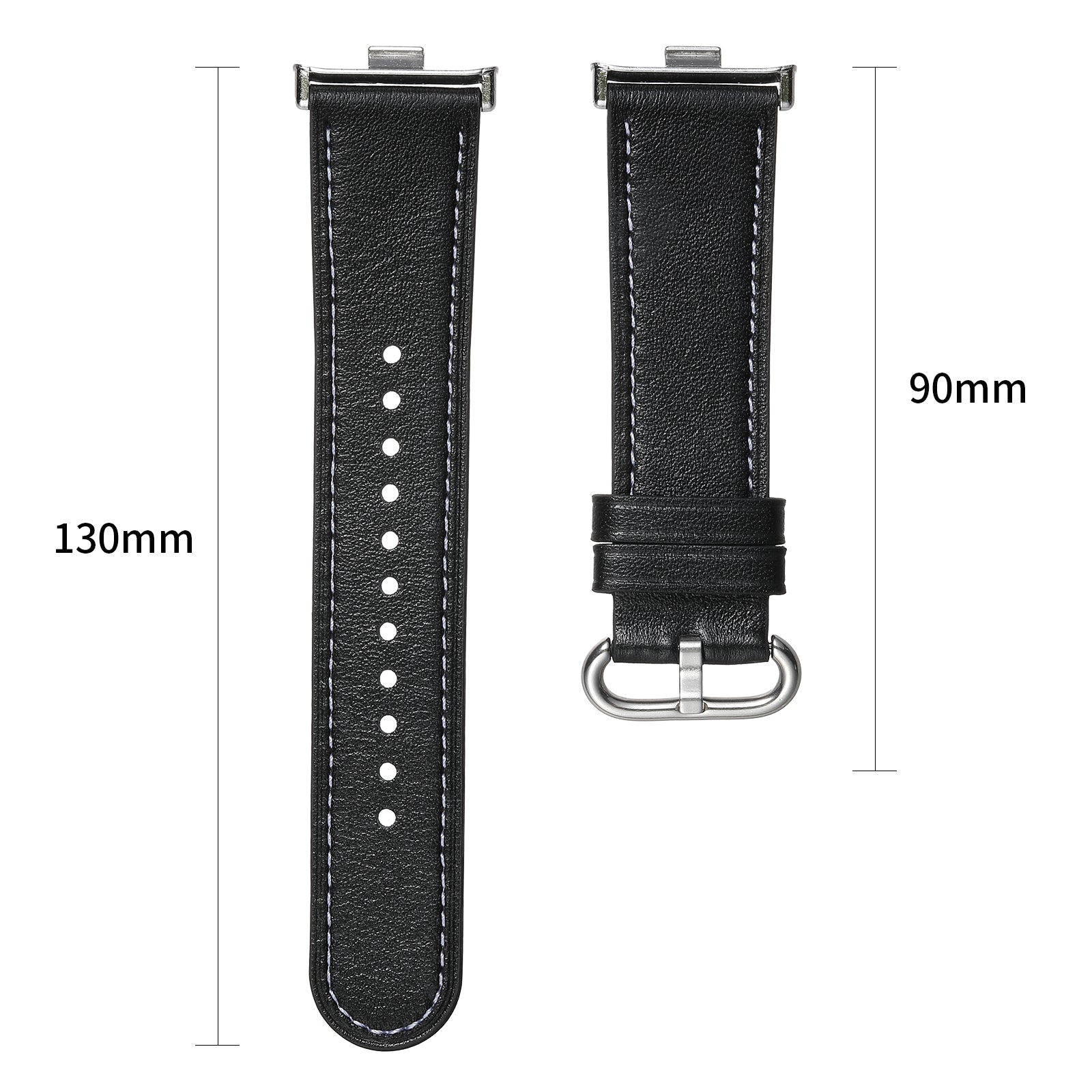 Redmi Watch 4 Lederarmband (Schwarz)