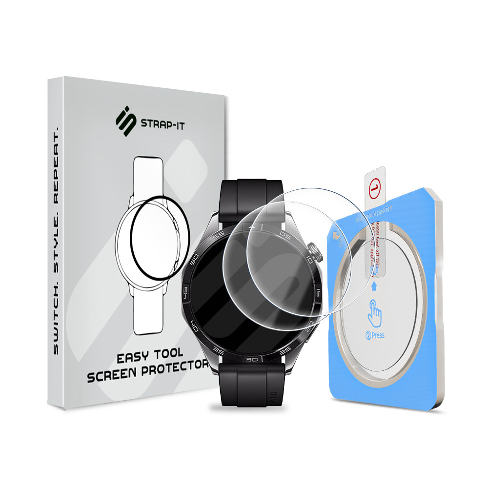 Displayschutzfolie mit 'One-Click Tool' - Huawei Watch GT 4 - 46mm