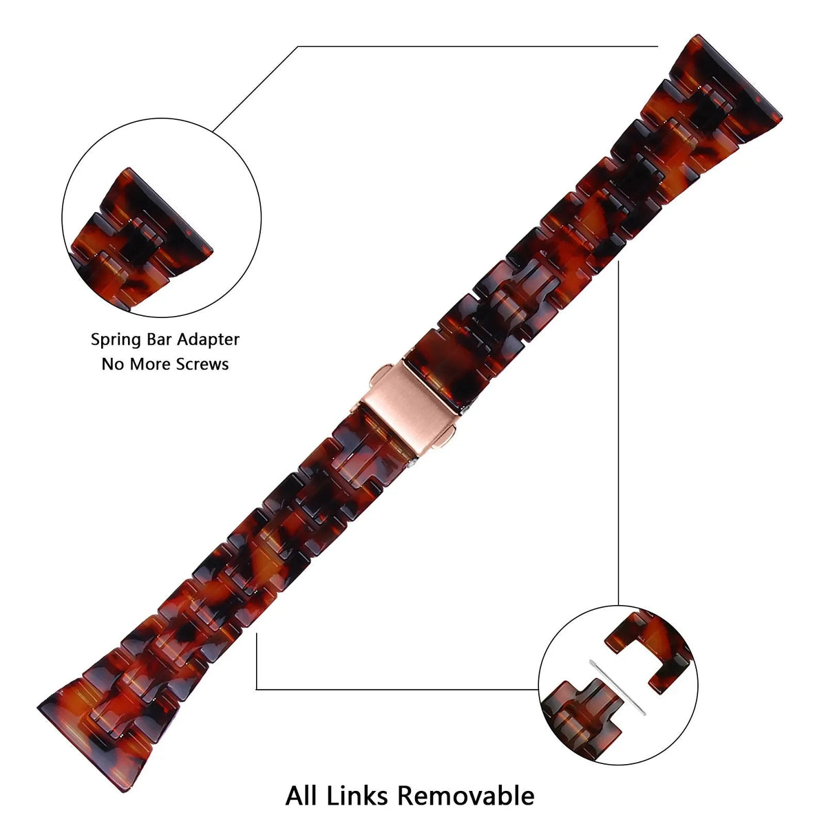 Amazfit Active 2 Resin Strap (lava)