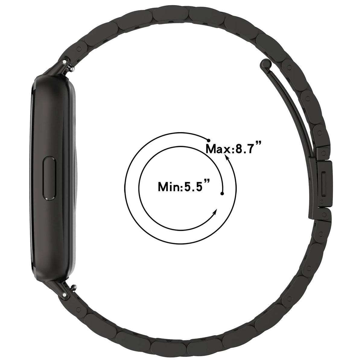 Huawei Band 11 Stahlarmband (Schwarz)