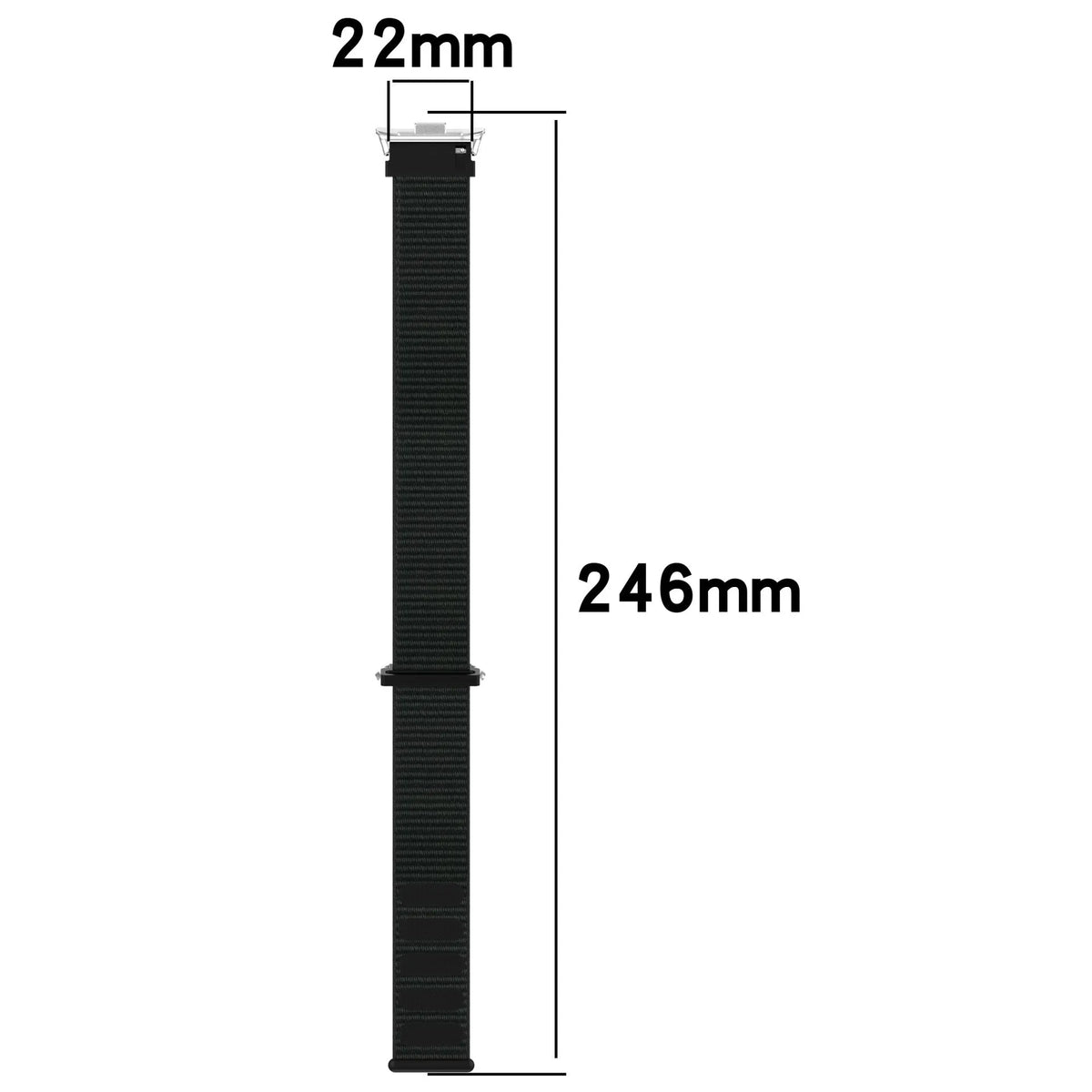 Redmi Watch 6 Nylon Strap (Black)