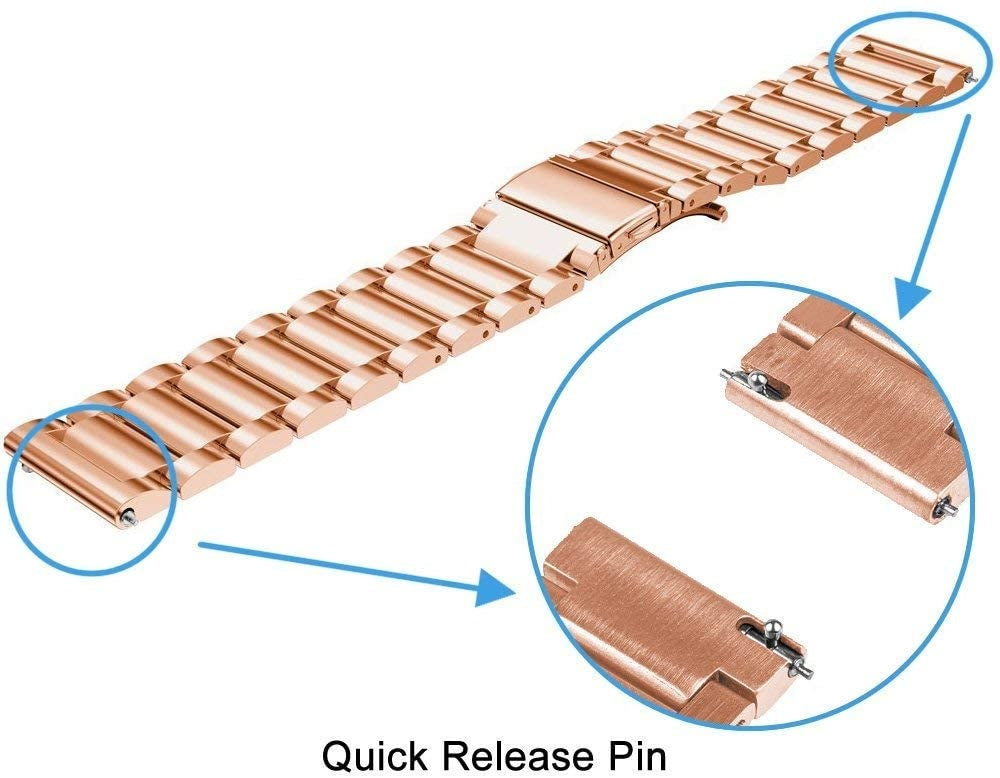 Oppo Watch S Stahlarmband (Roségold)
