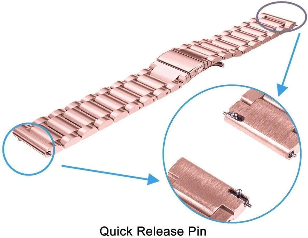 Amazfit GTR Mini Stahlarmband (Rosa)
