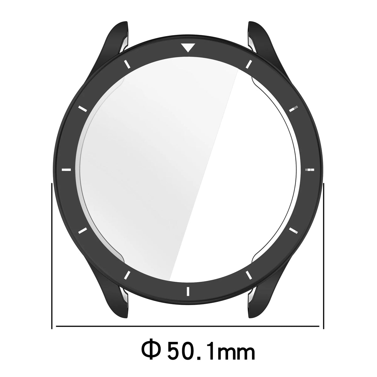 Xiaomi Watch S5 TPU Hülle (Schwarz)