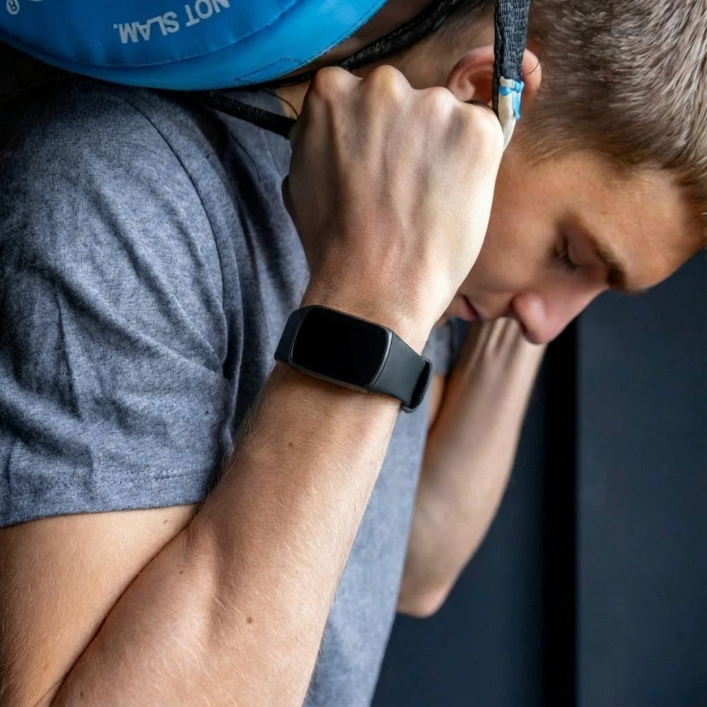 Fitbit Charge 6 Silikonarmband (Schwarz)