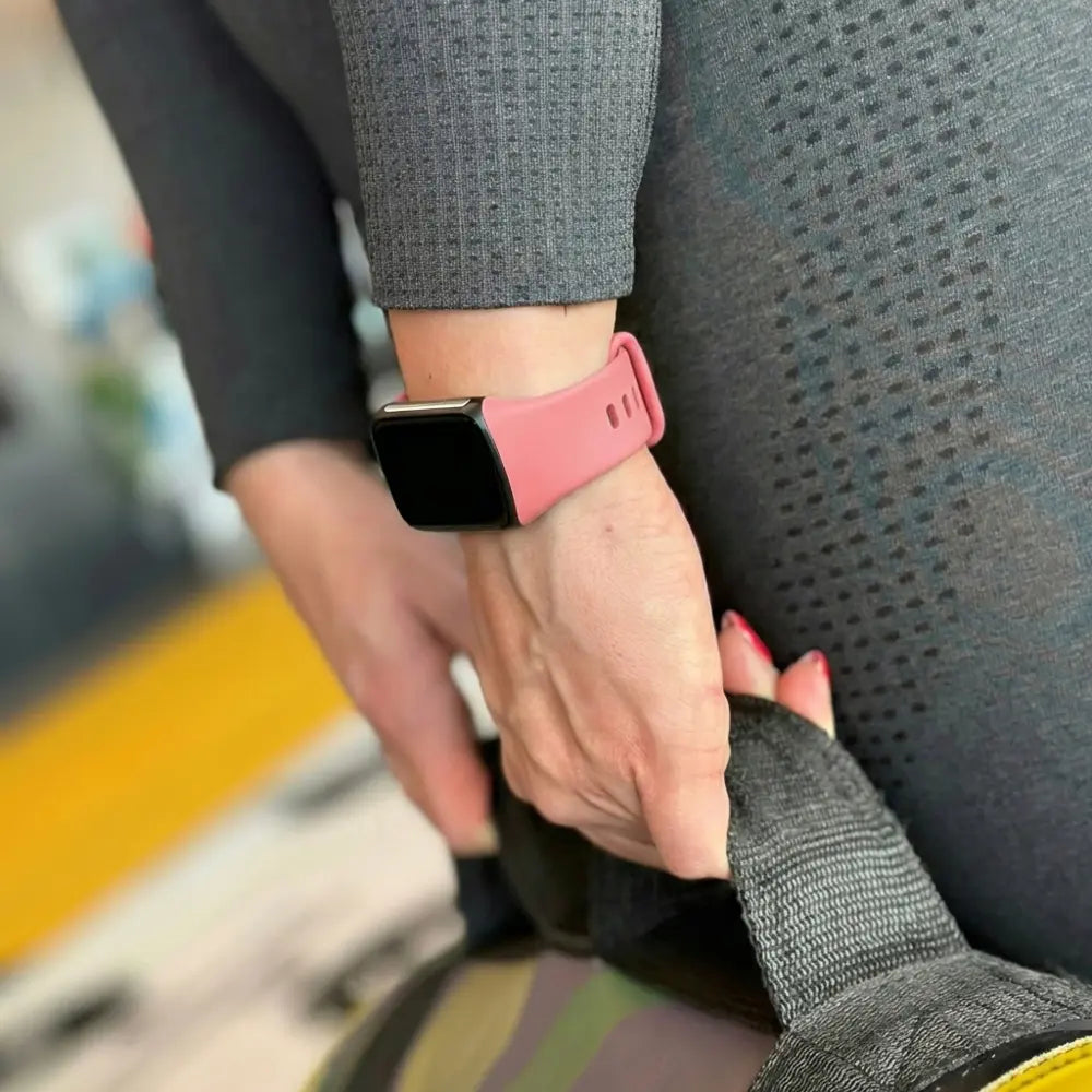 Fitbit Charge 5 Silikonarmband (Rosa)