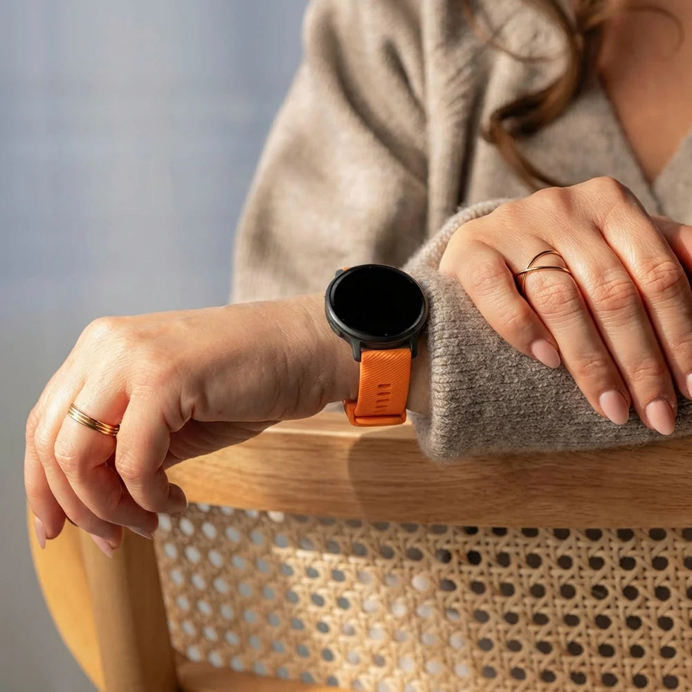 Garmin Vivoactive 3 Silicone Strap (Orange)