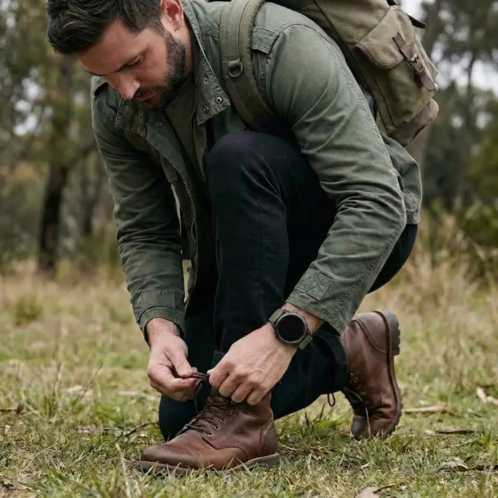 Garmin Fenix 8 - 51mm Alpine Armband (Olivgrün)