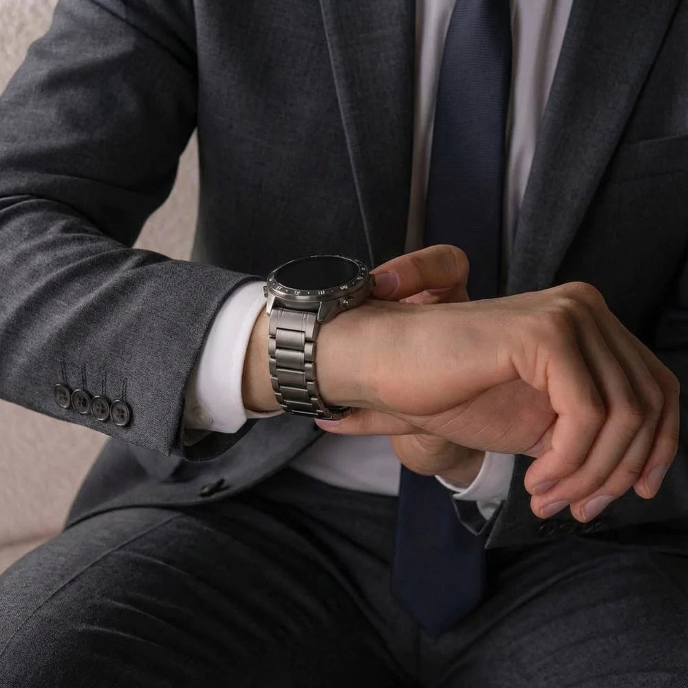 Garmin Descent G2 Premium Titanium Strap (Graphite)