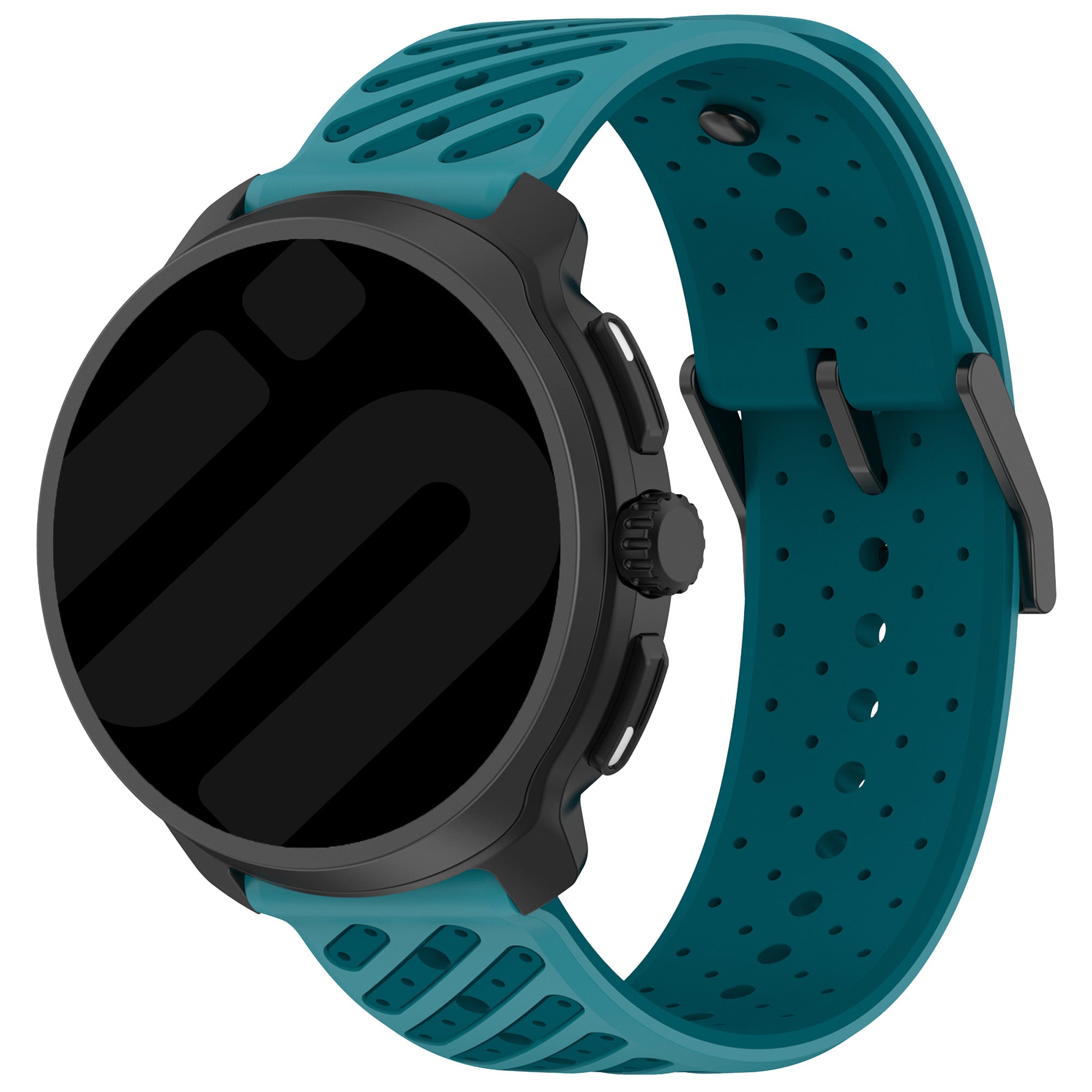 OnePlus Watch Gestreiftes Silikonarmband (Blau)