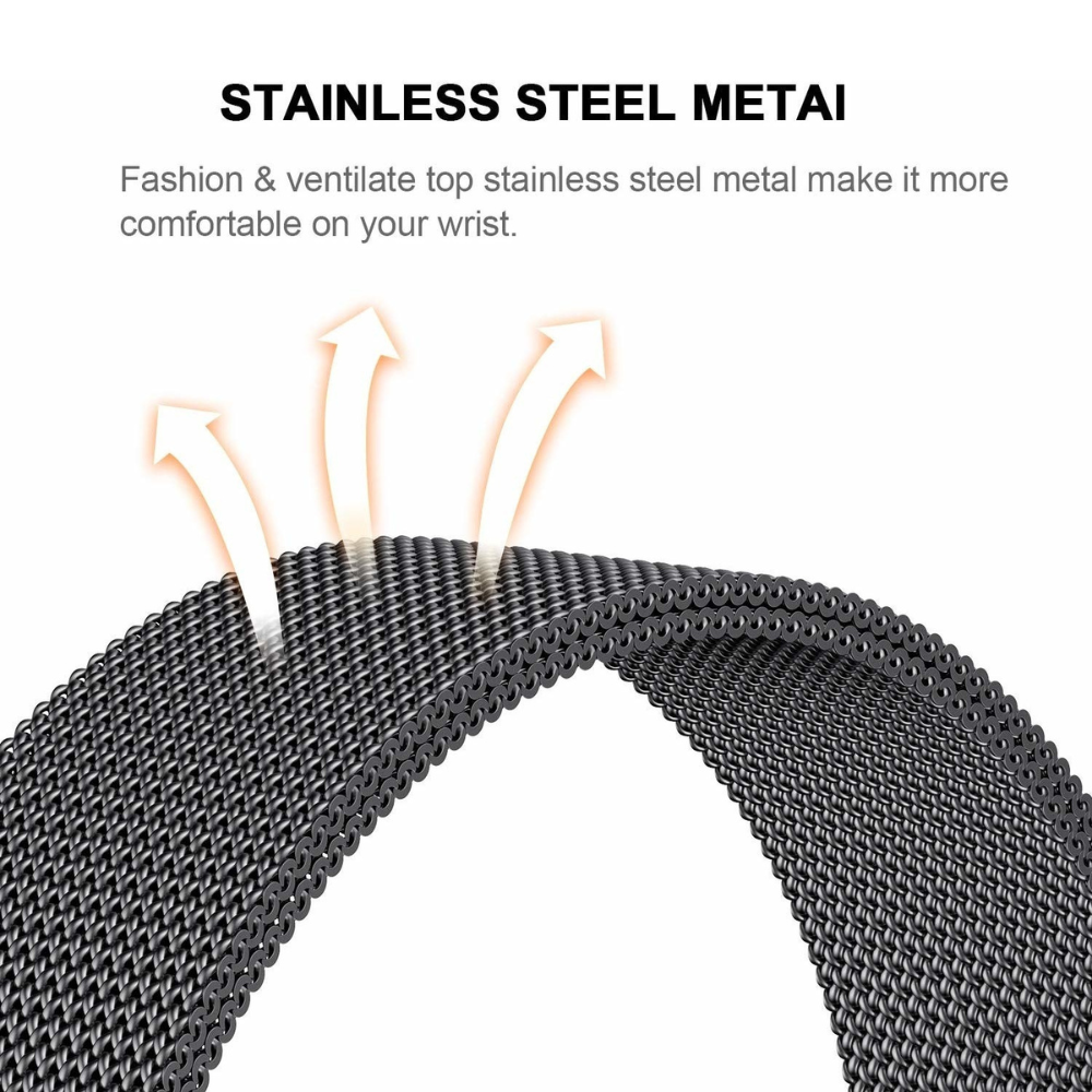 Xiaomi Watch S1 Milanese-Armband (Schwarz)