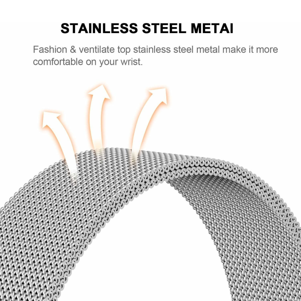 Xiaomi Watch S1 Milanese Strap (Silver)