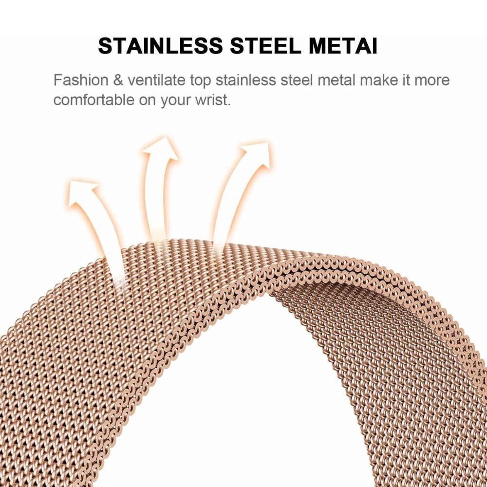 Fossil Gen 5 Milanese-Armband (Roségold)