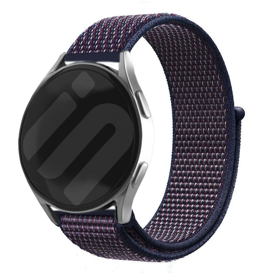 Amazfit Bip 3 (Pro) Nylonarmband (Lila/Blau)