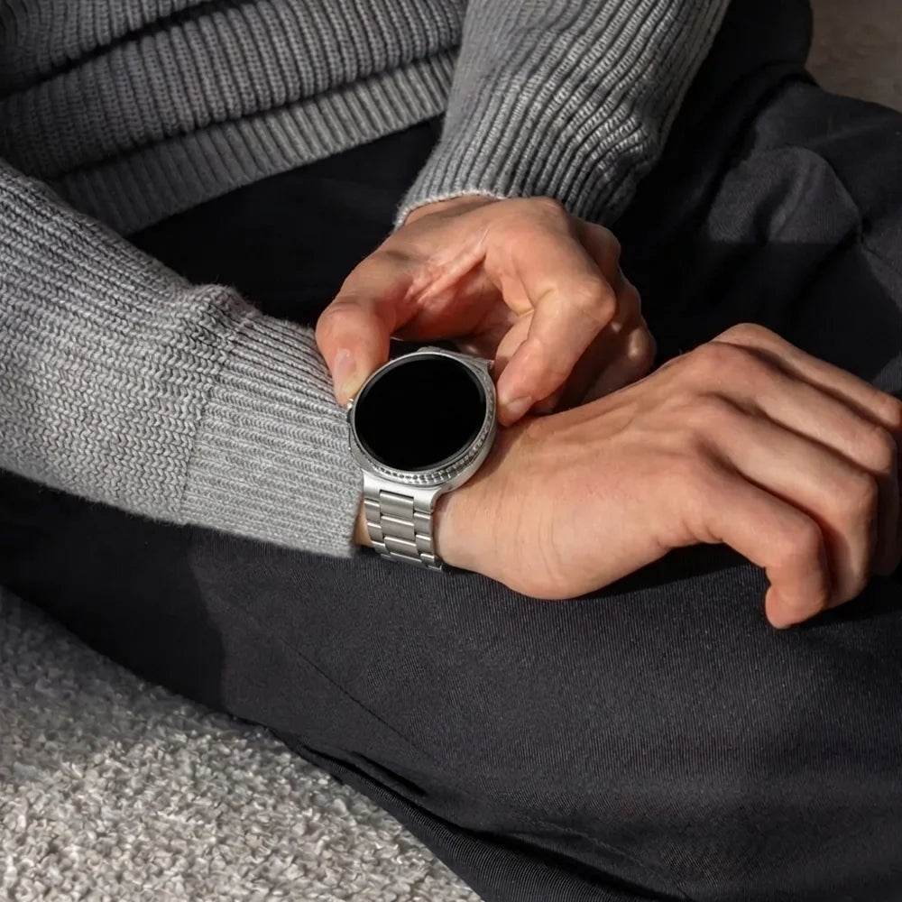 Samsung Galaxy Watch 8 - 44mm Steel Strap (Titanium)