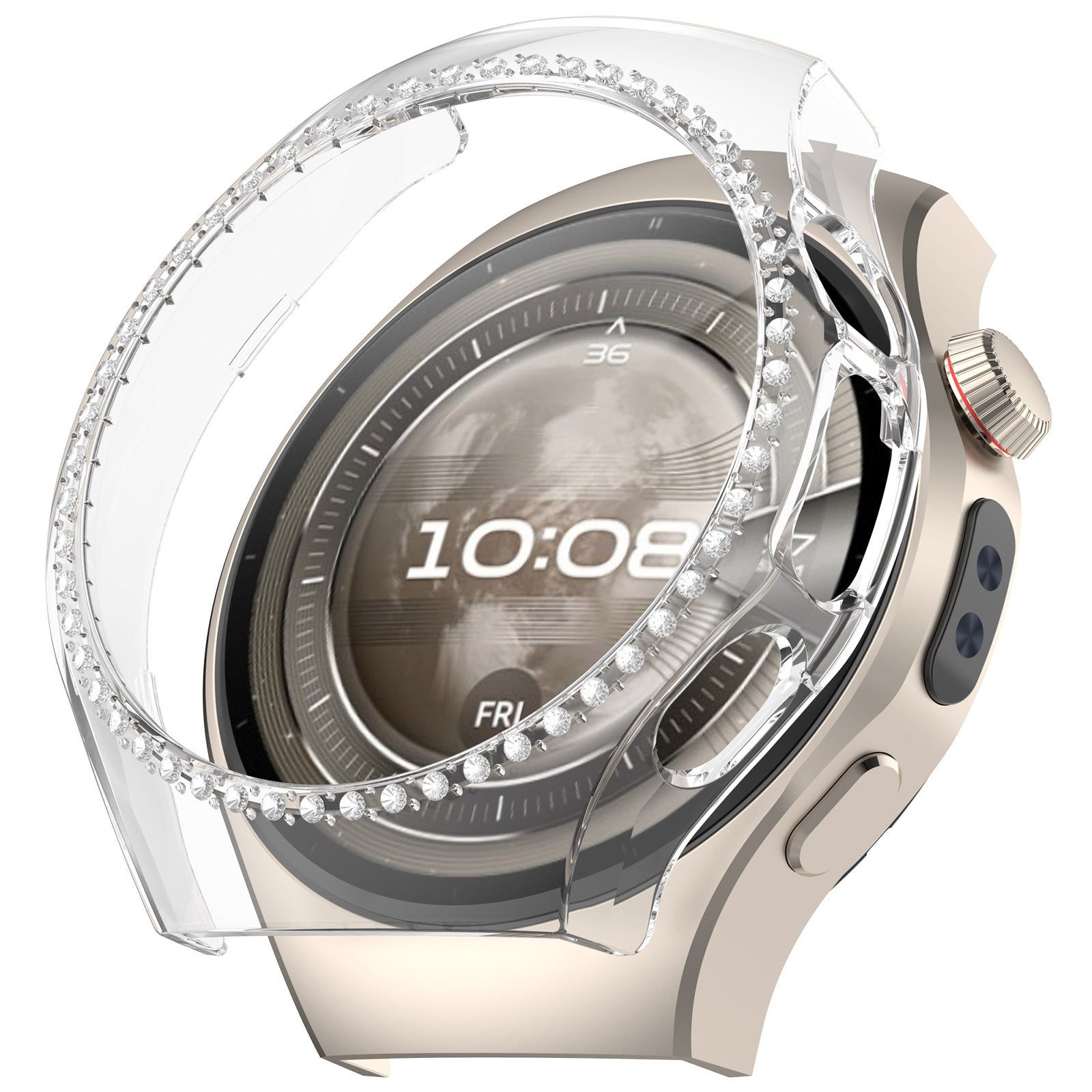 Huawei Watch 5 - 42mm Diamond Hartschale (Transparent)