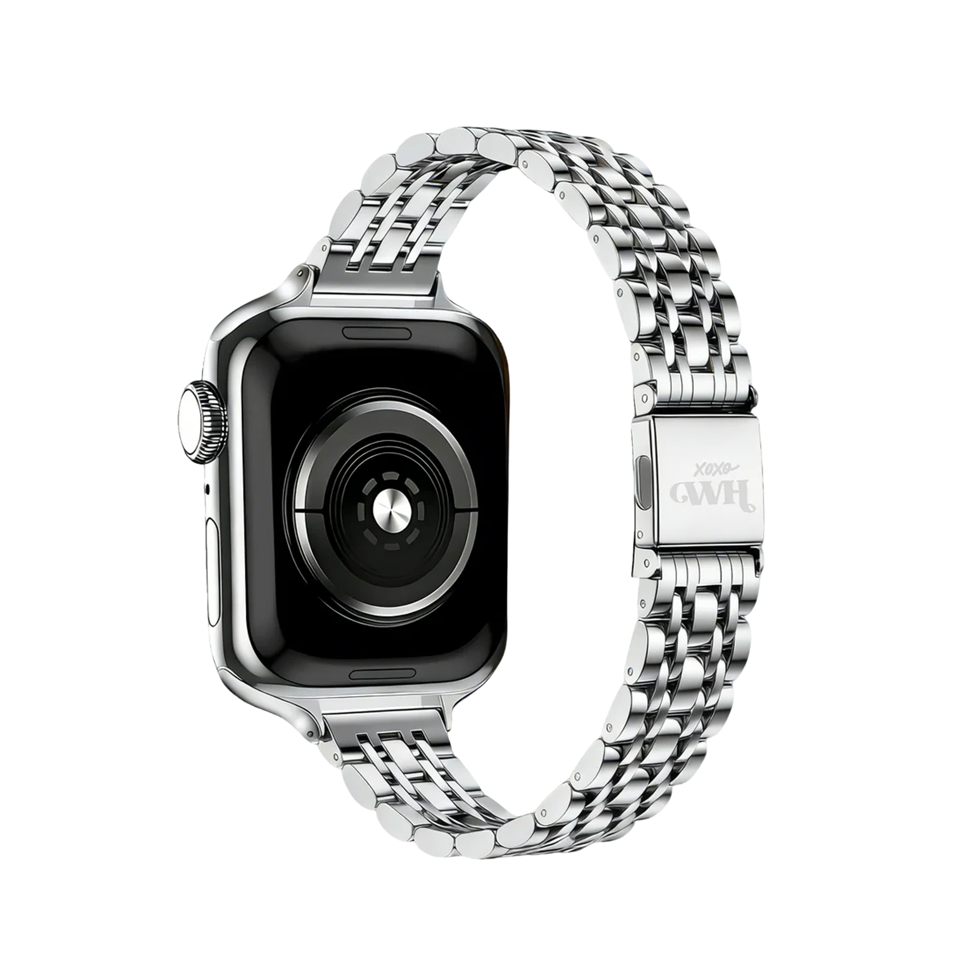 xoxo Wildhearts Apple Watch Stahlarmband 'Slim' (Silber)