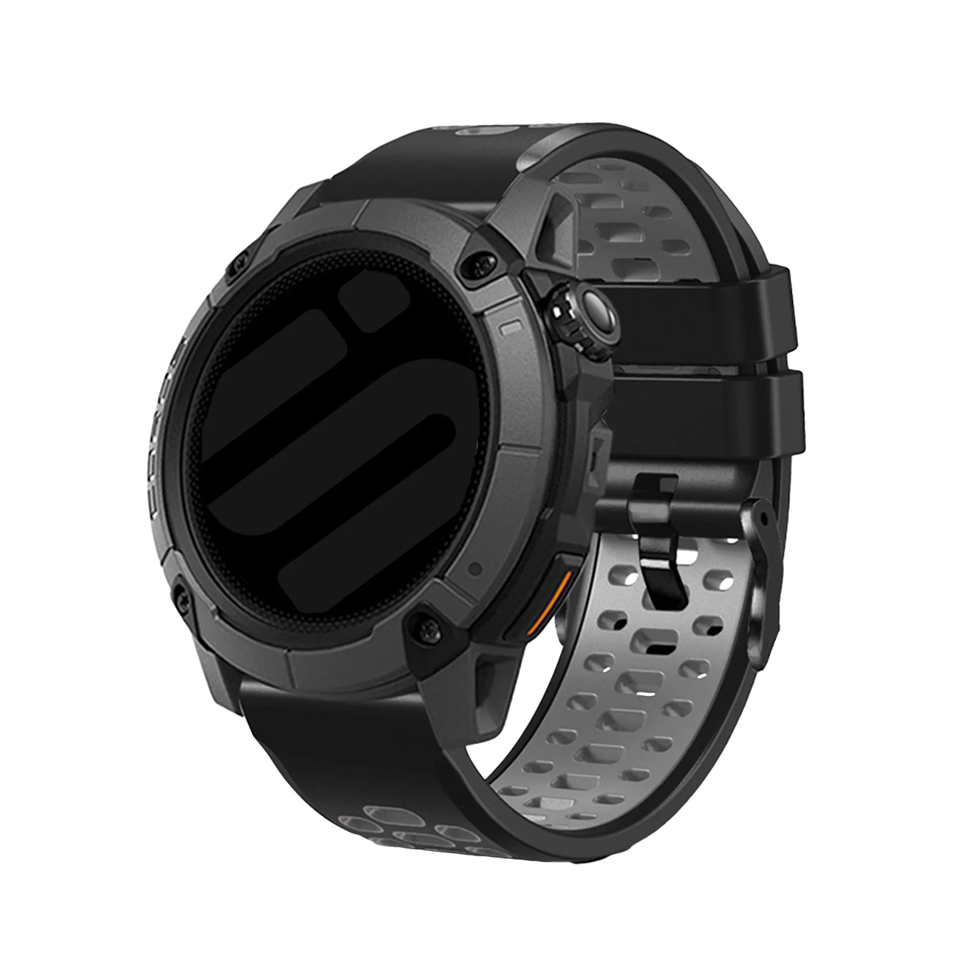 Coros Nomad Schnalle Sportarmband (Schwarz/Grau)