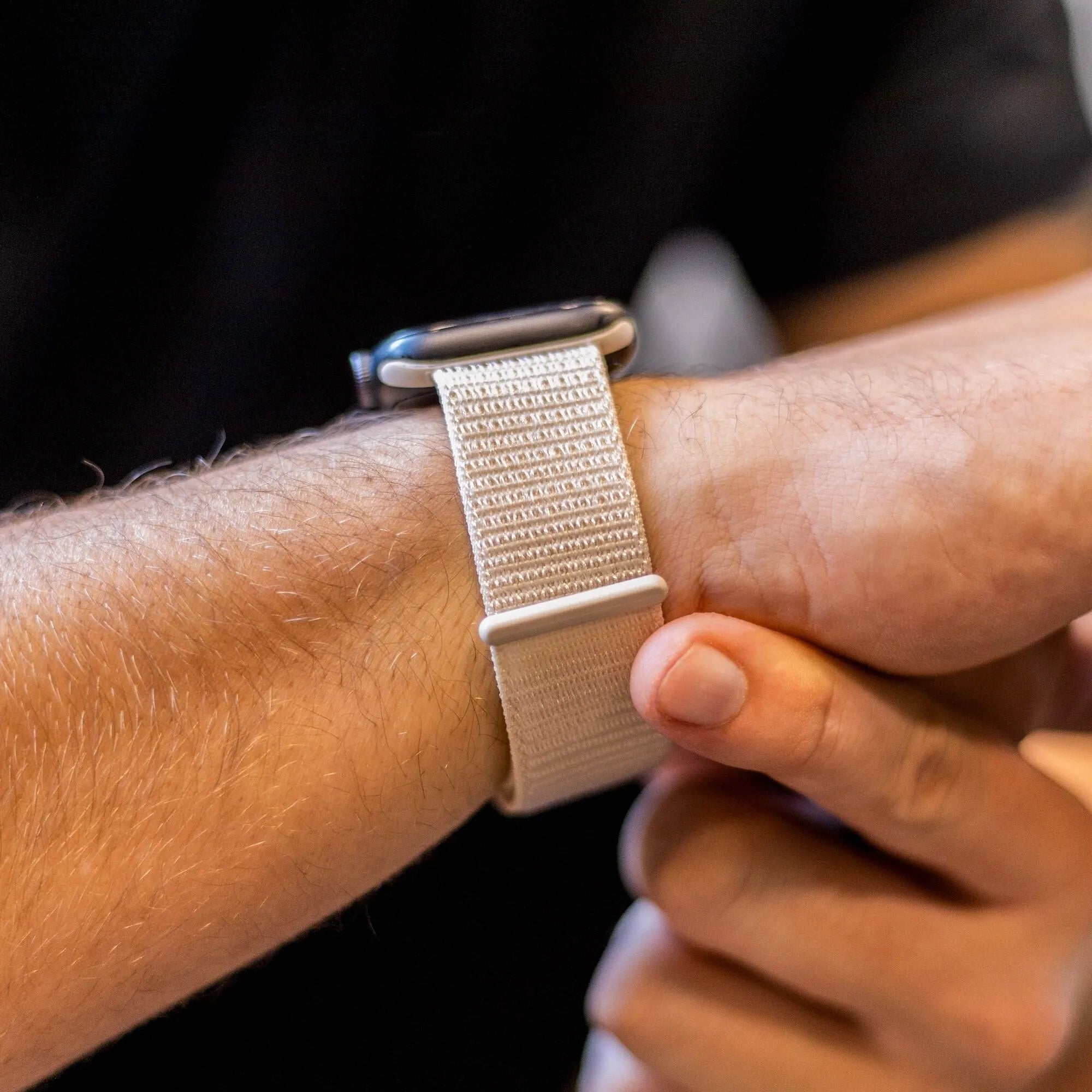 Apple Watch Nylonarmband (Polarstern)